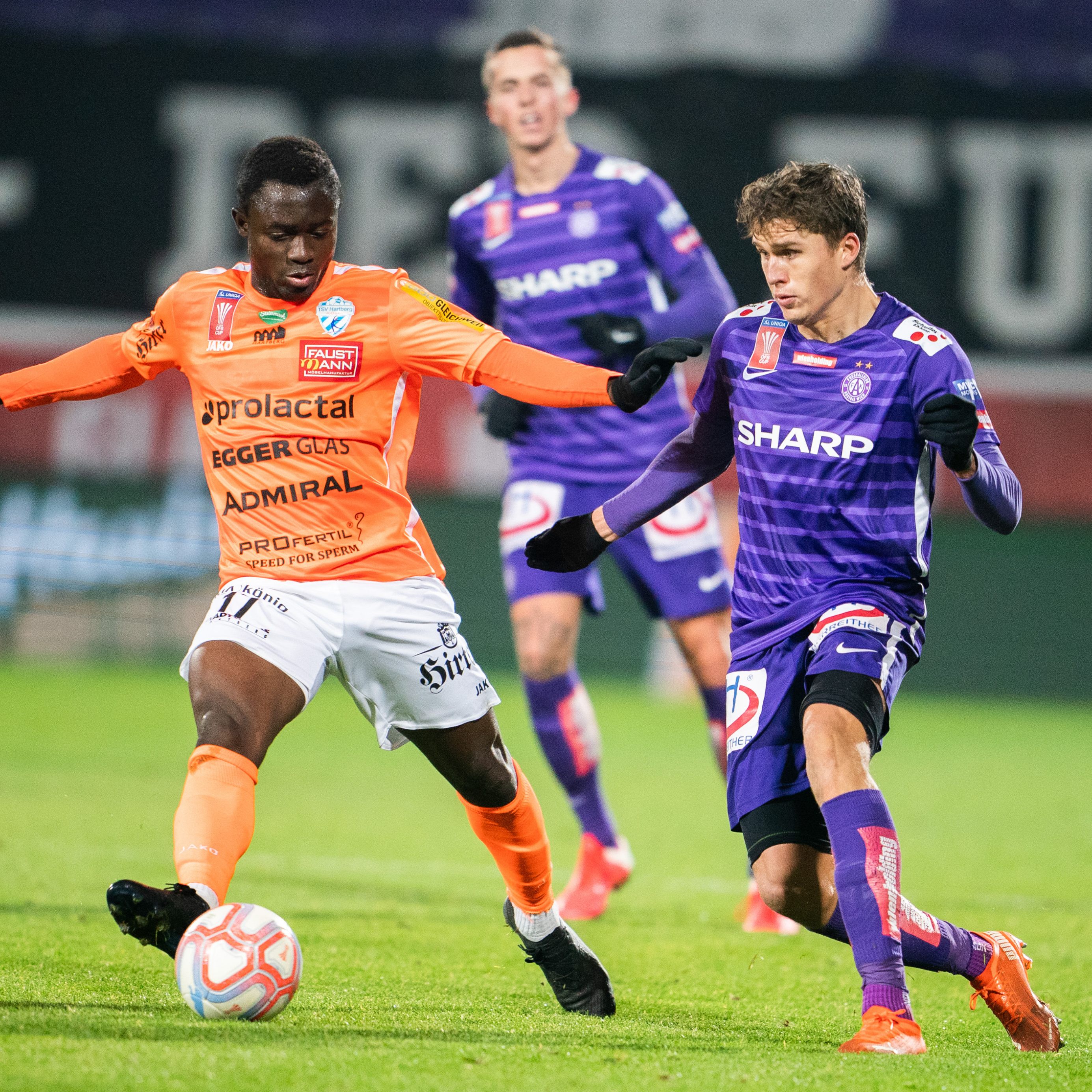 LIVE-Ticker zum Spiel Austria Wien gegen TSV Hartberg ab 14.30 Uhr.