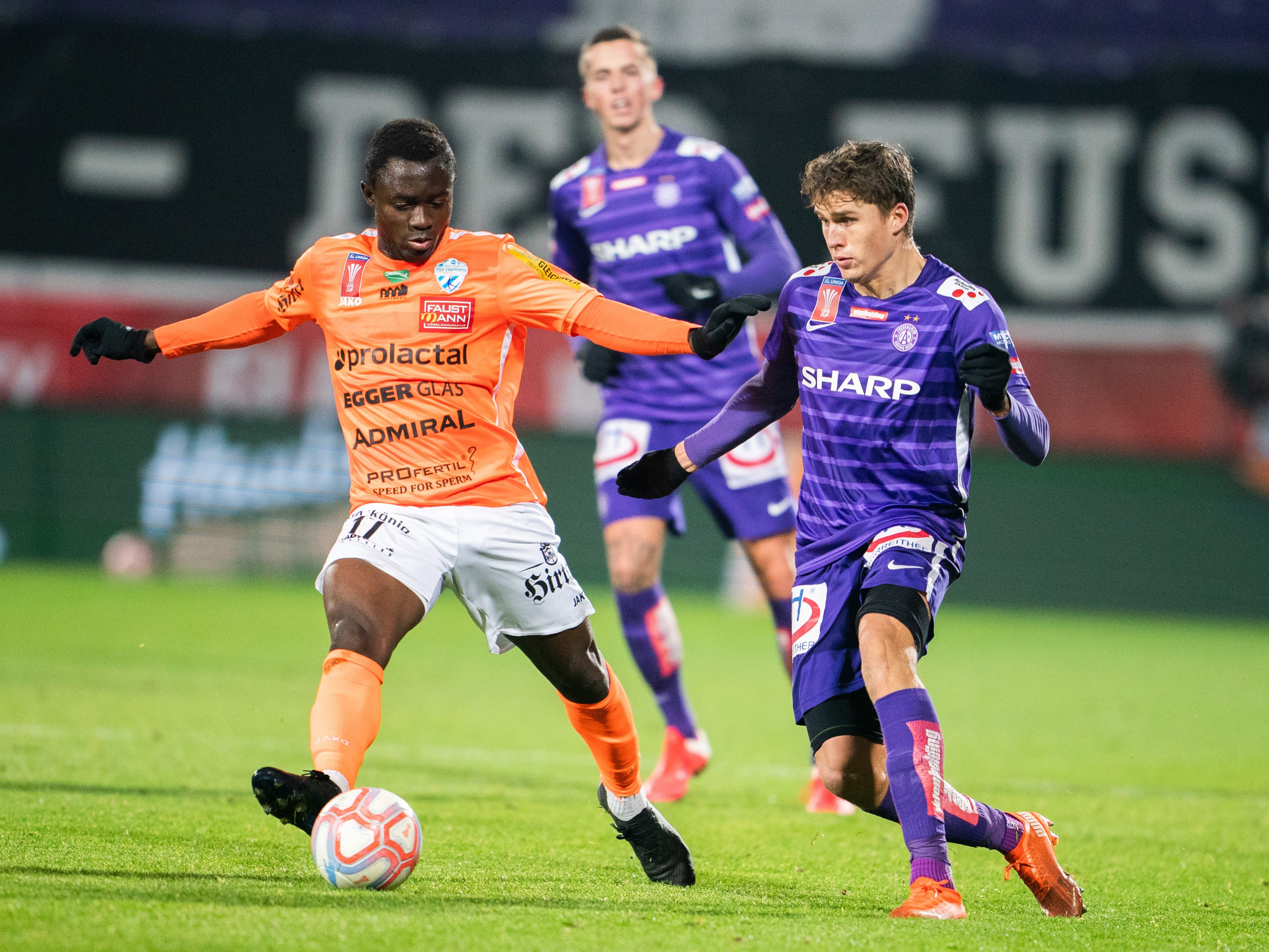 LIVE-Ticker zum Spiel Austria Wien gegen TSV Hartberg ab 14.30 Uhr.