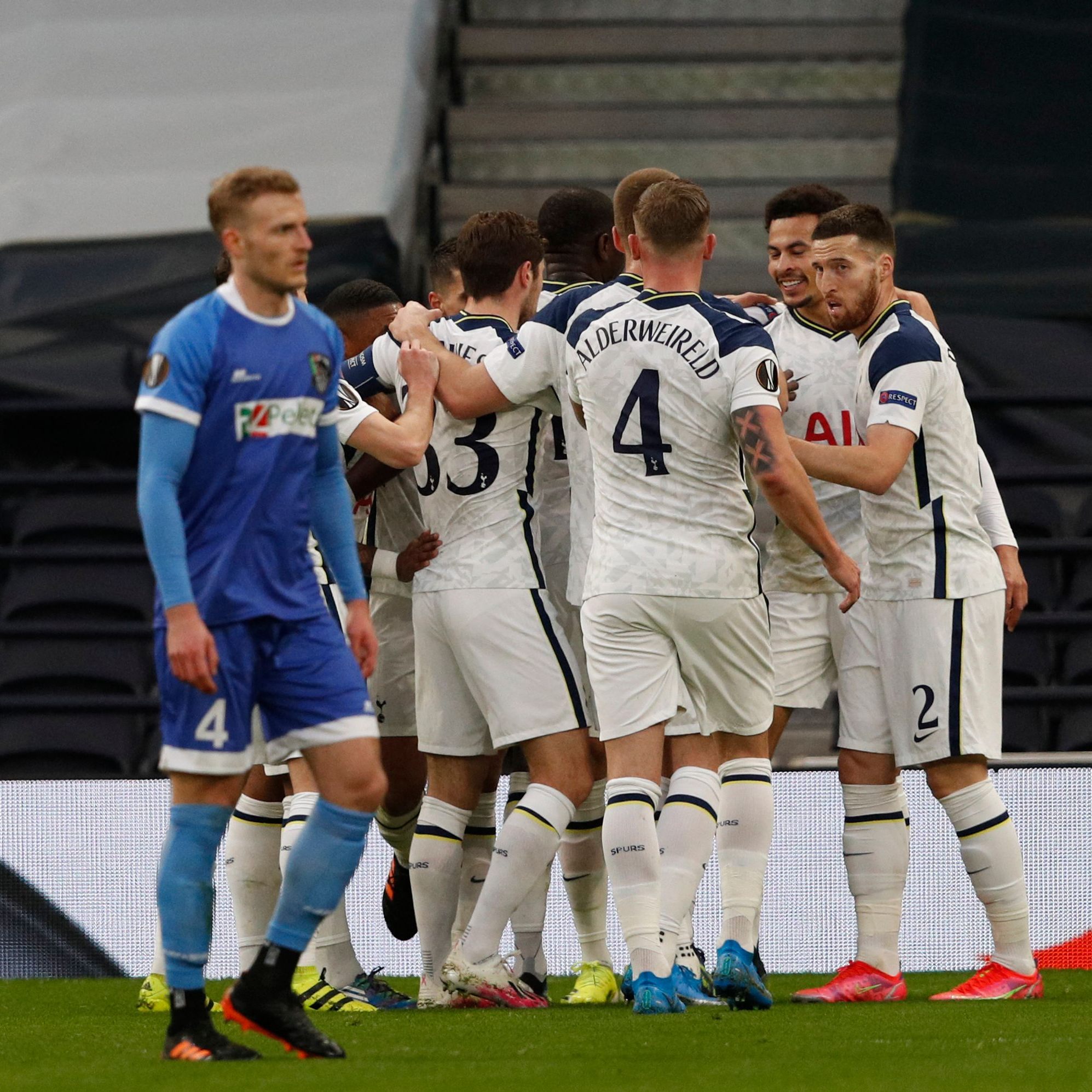 Tottenham war für den WAC auch heute eine Nummer zu groß.