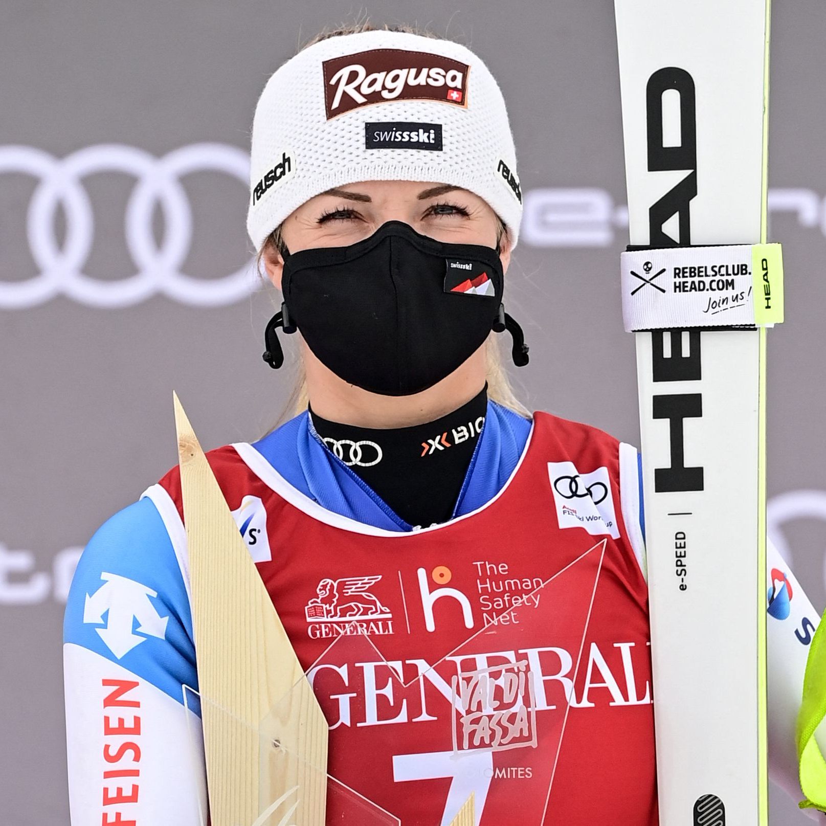 Lara Gut-Behrami gewinnt auch die zweite Abfahrt in Val di Fassa.