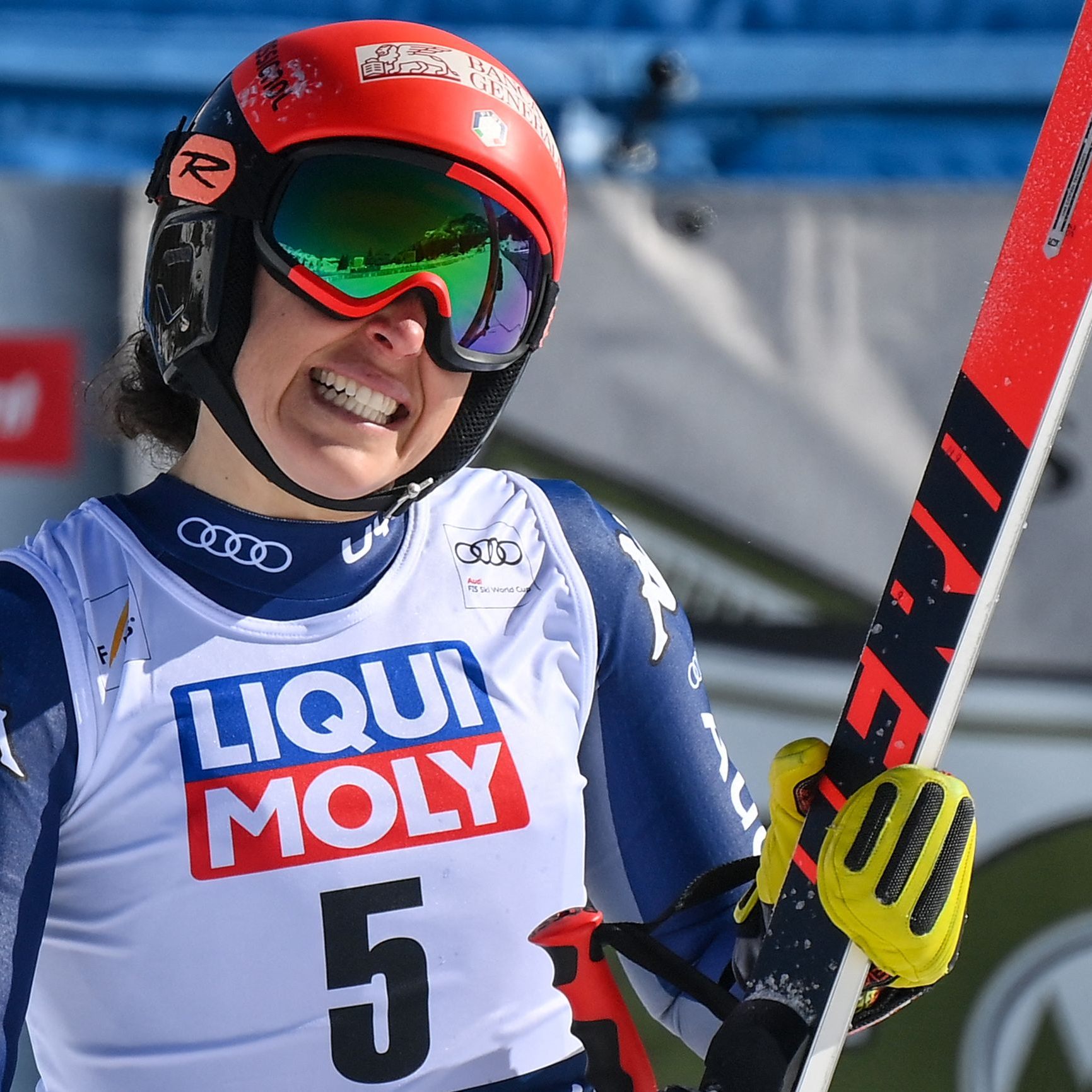 Brignone holt sich den Heimsieg im Fassatal.