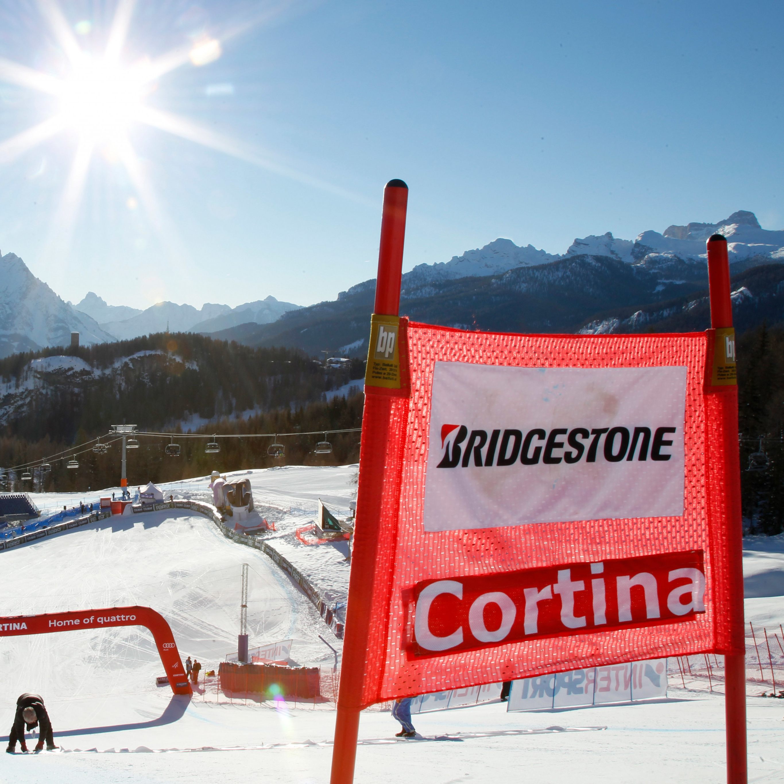 Das erste WM-Rennen in Cortina d'Ampezzo musste abgesagt werden.