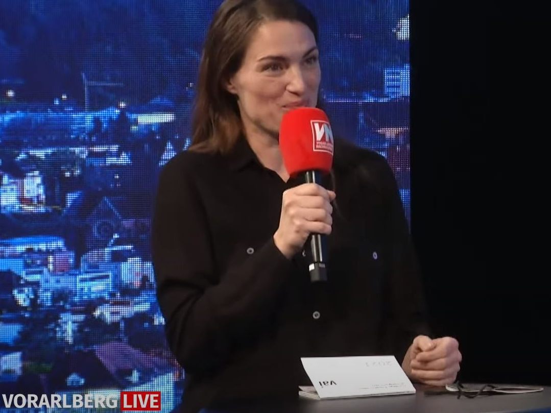 Verena Konrad zu Gast bei "Vorarlberg Live".