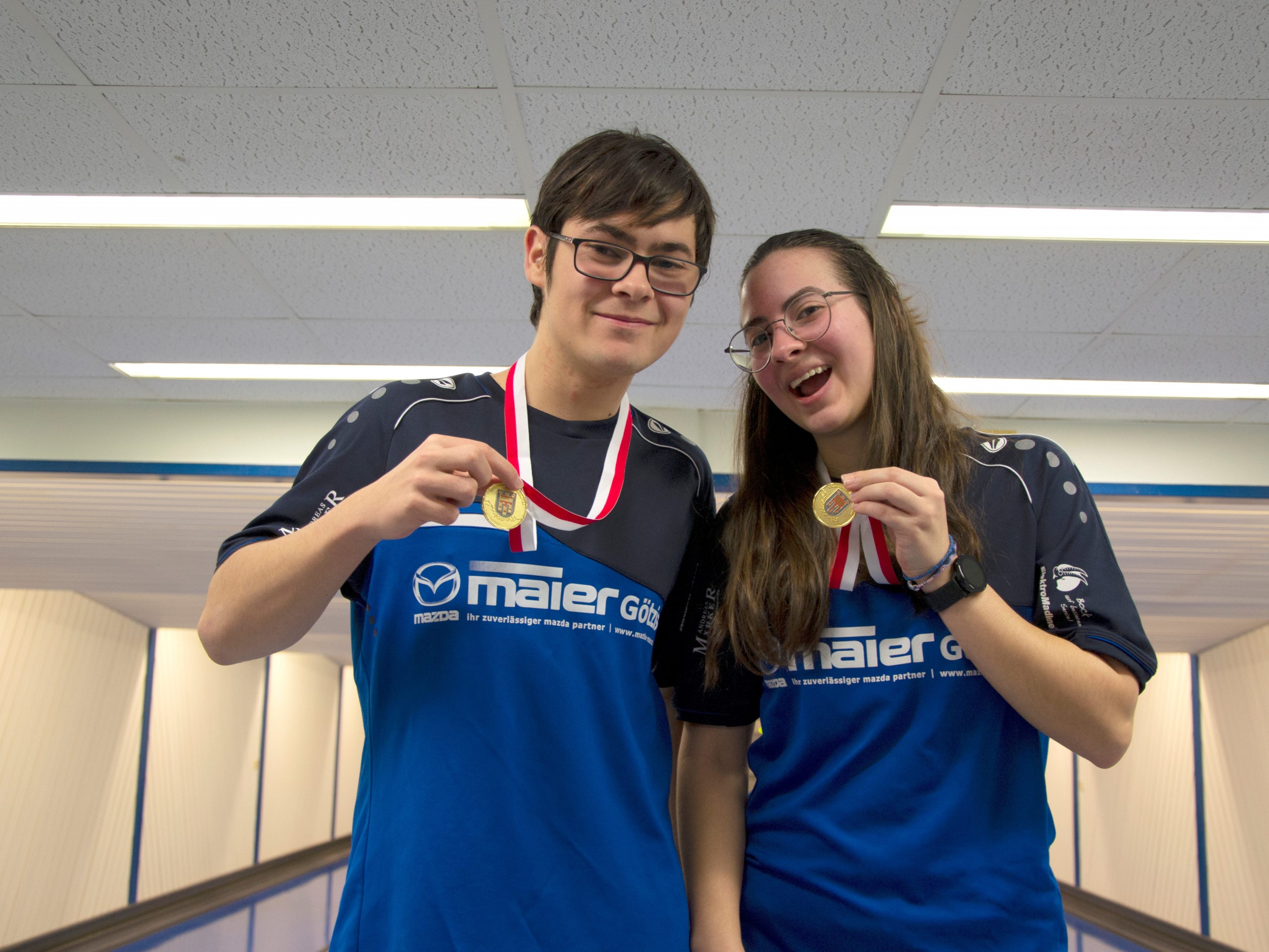 Die Geschwister Maja und Jan Nikolic verbindet die Liebe zum Kegelsport.