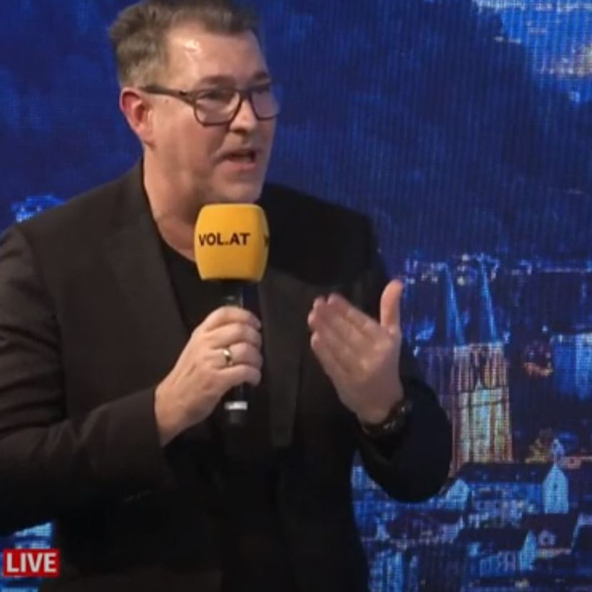 Friseur-Innungsmeister Günther Plaickner bei "Vorarlberg Live"