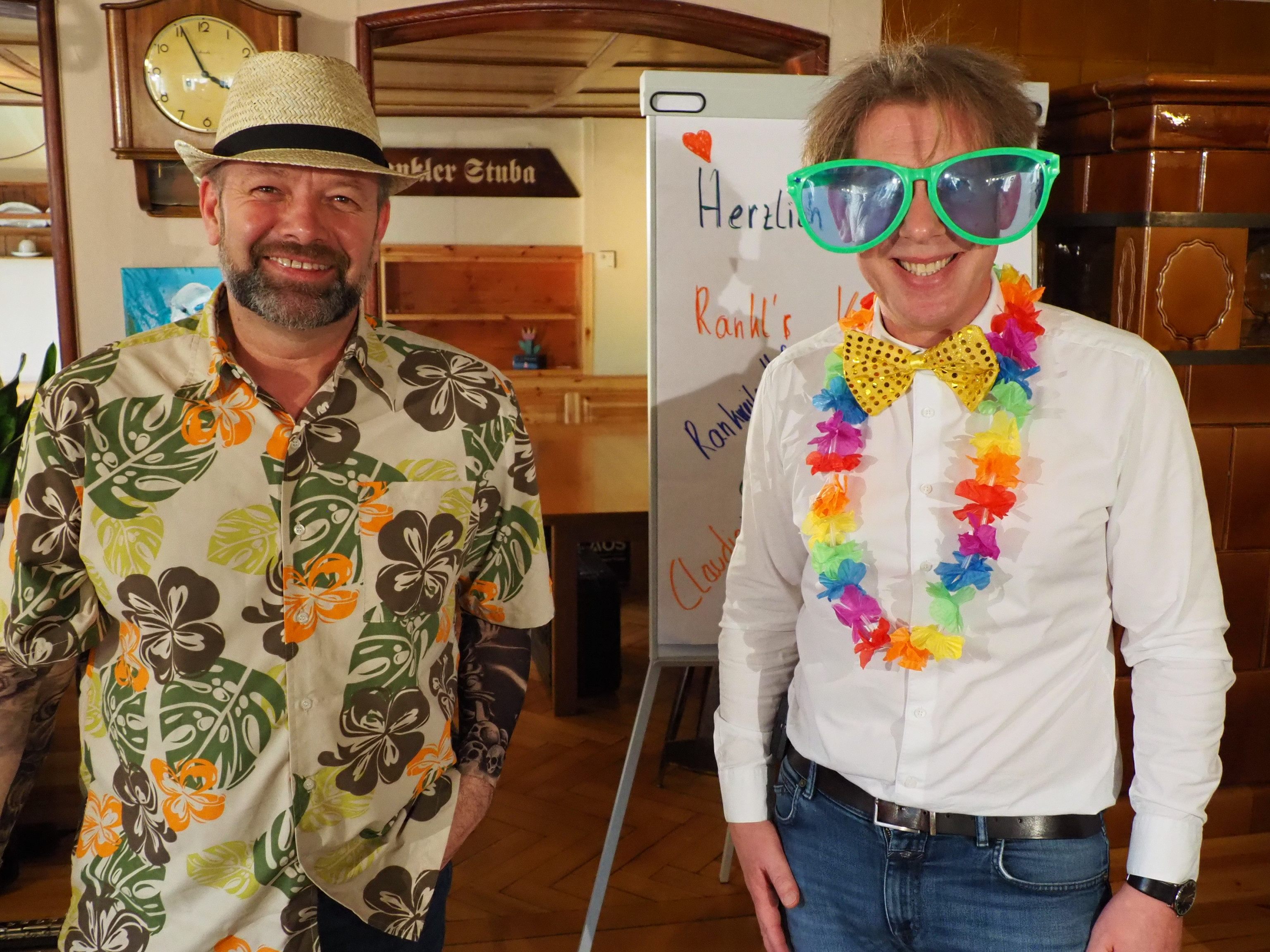 DJ Klaus und Bernhard Heinzle