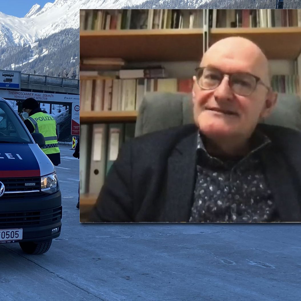 Univ. Prof. Dr. Peter Bußjäger bei "Vorarlberg Live" über die seit Freitag gültigen Verkehrsbeschränkungen in Tirol.