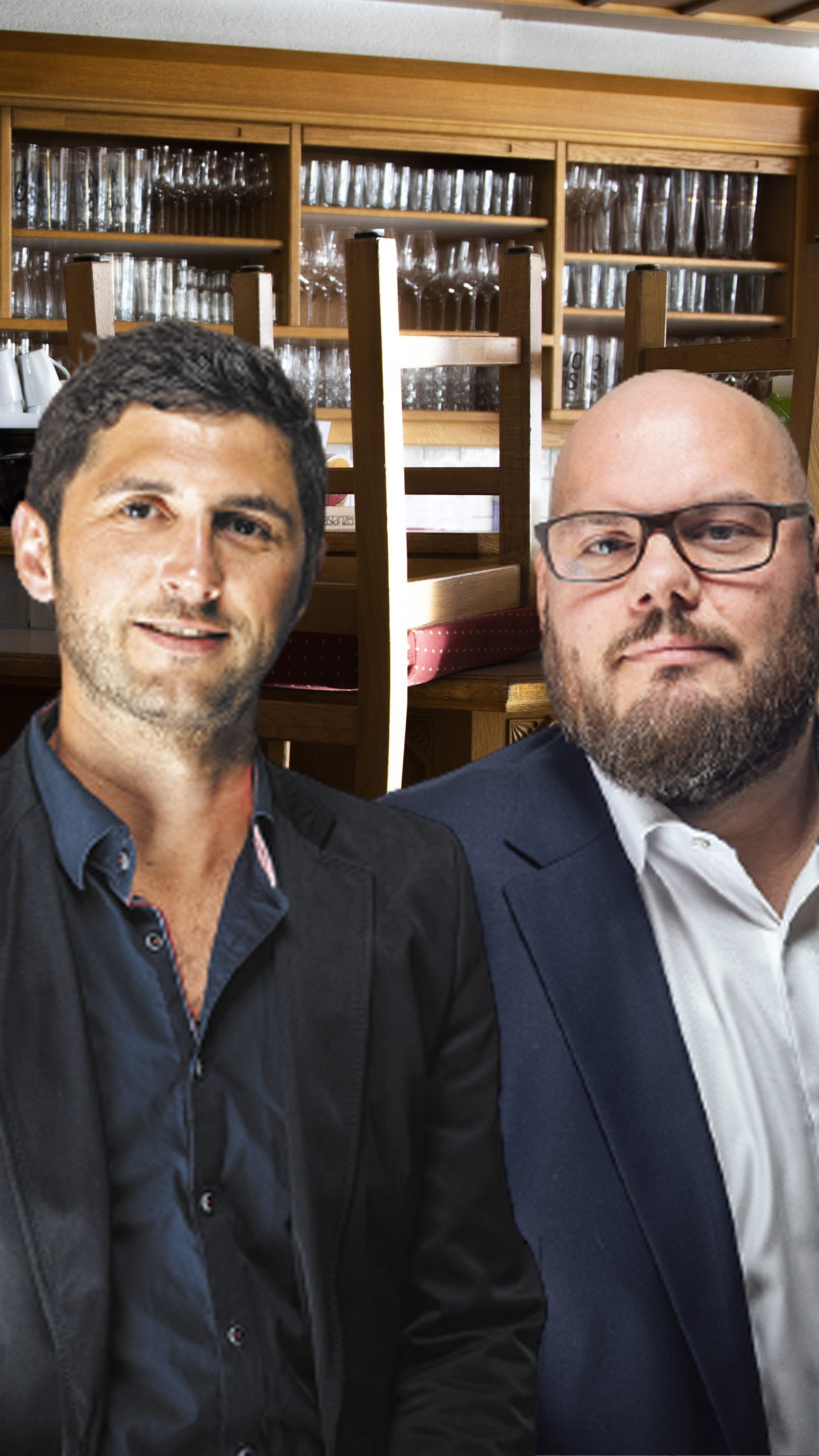 Stefan Köb und Mike P. Pansi fordern die Öffnung der Gastronomie.
