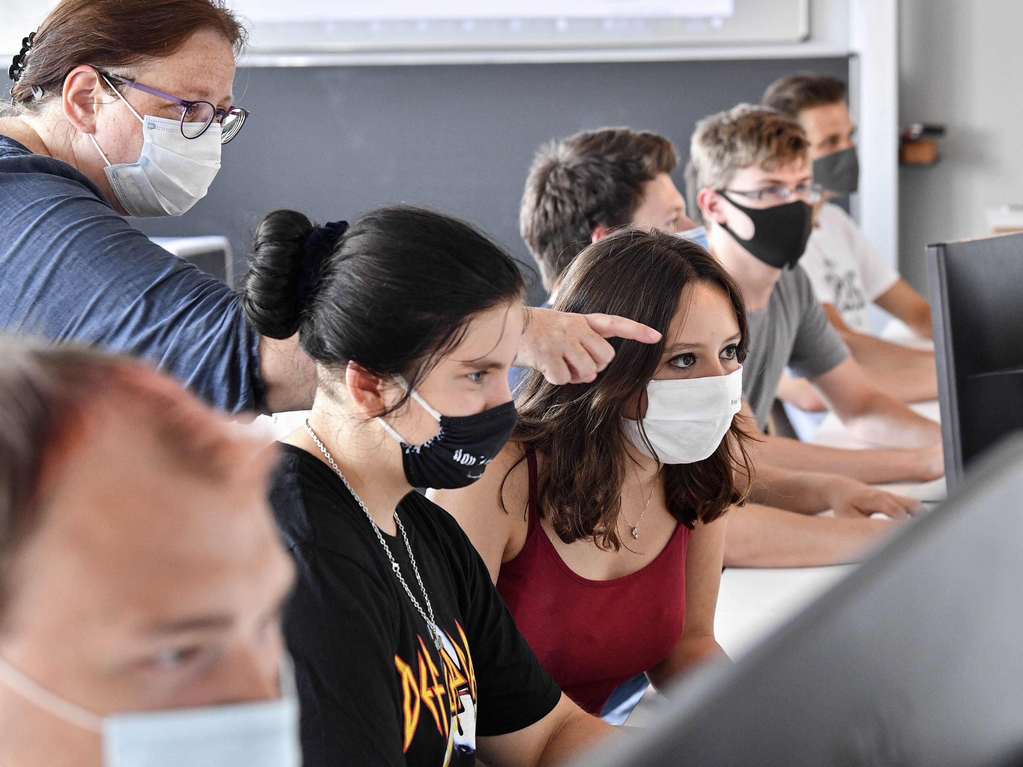 Pressefoyer zum Thema "Digitalisierungspaket für Vorarlbergs Schulen".
