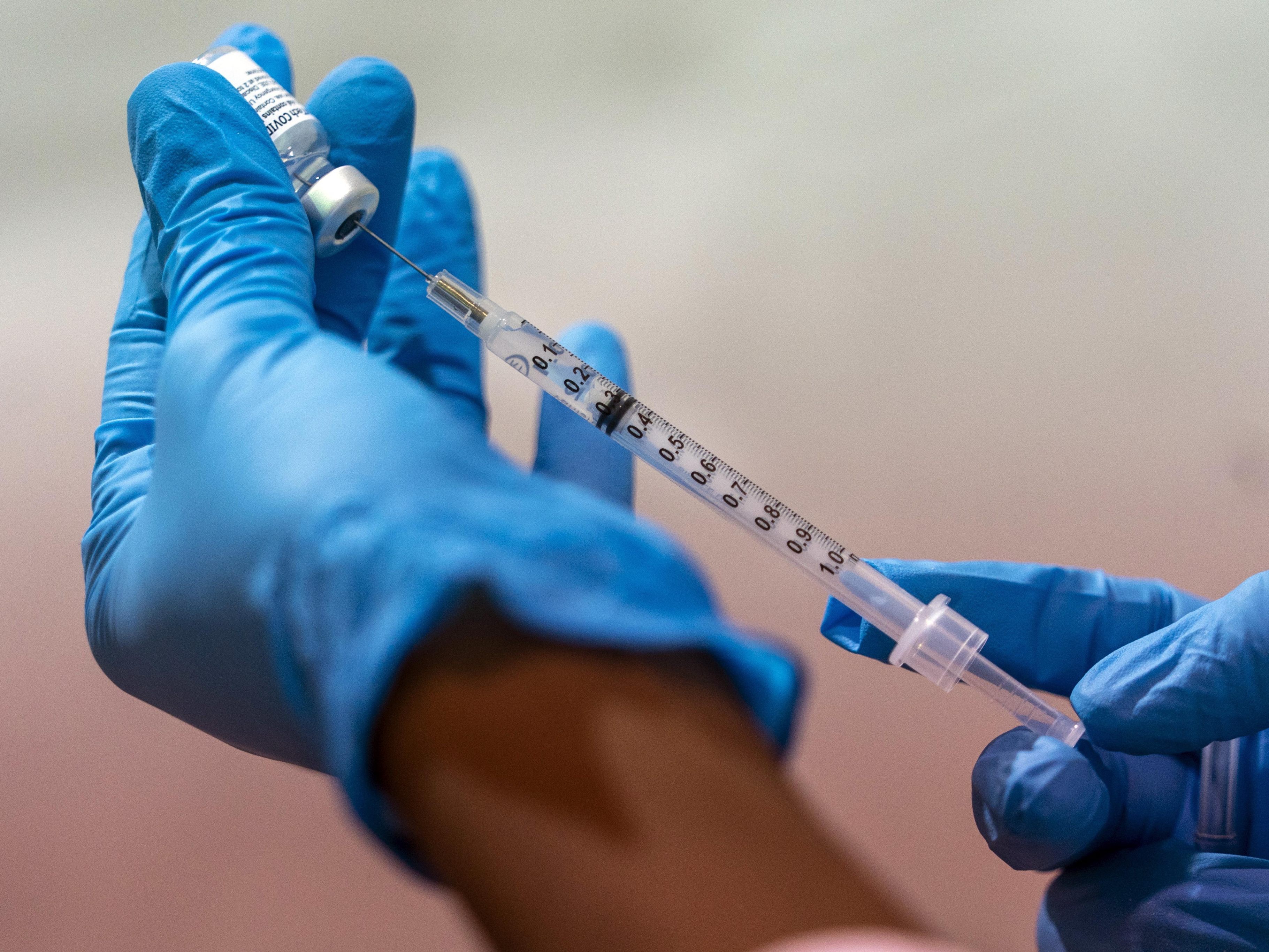 Eine Übersicht über die in der EU eingesezten Coronavirus-Impfungen.