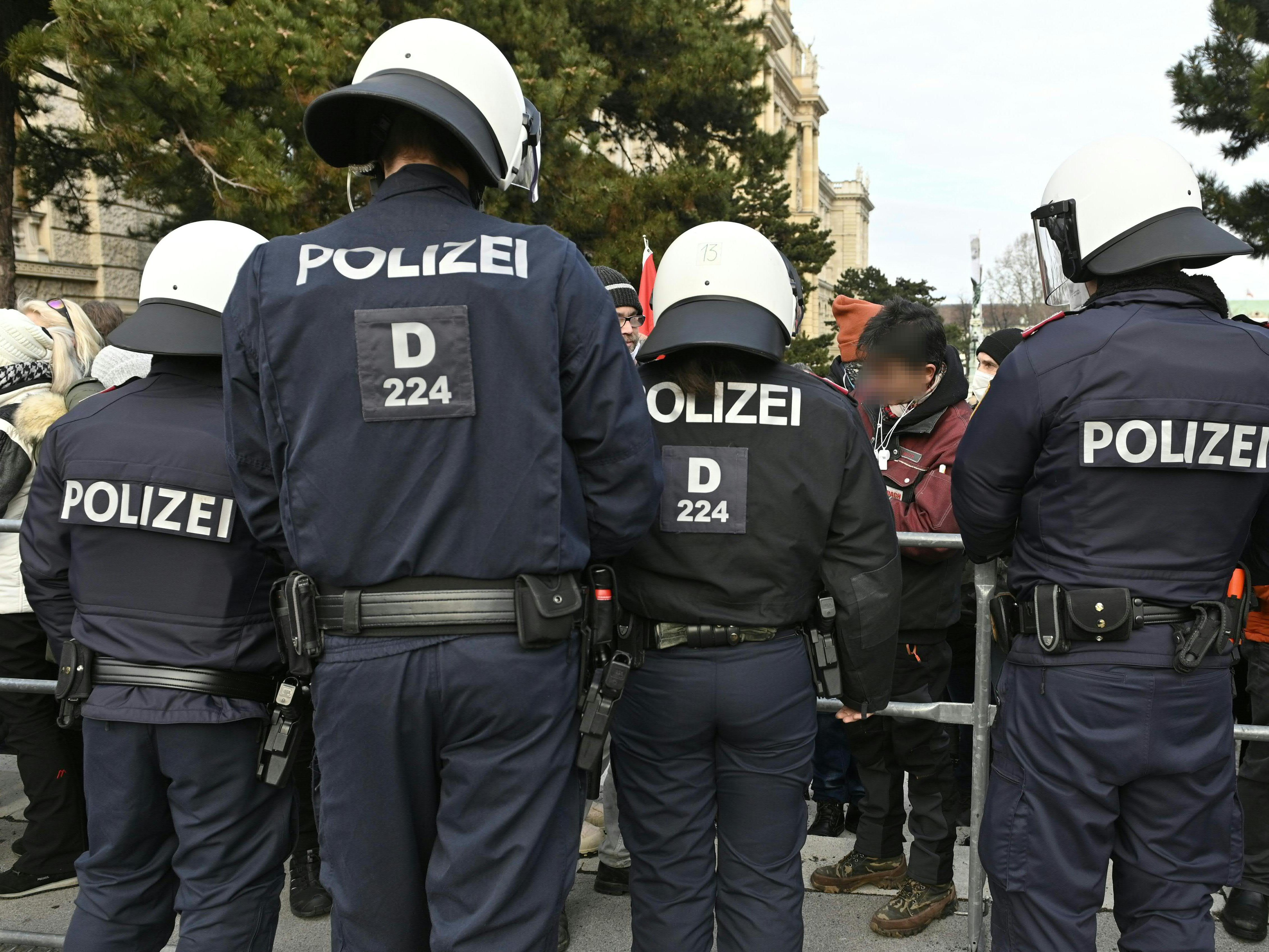 Bei der heutigen Demo in Wien waren kaum Teilnehmer dabei.