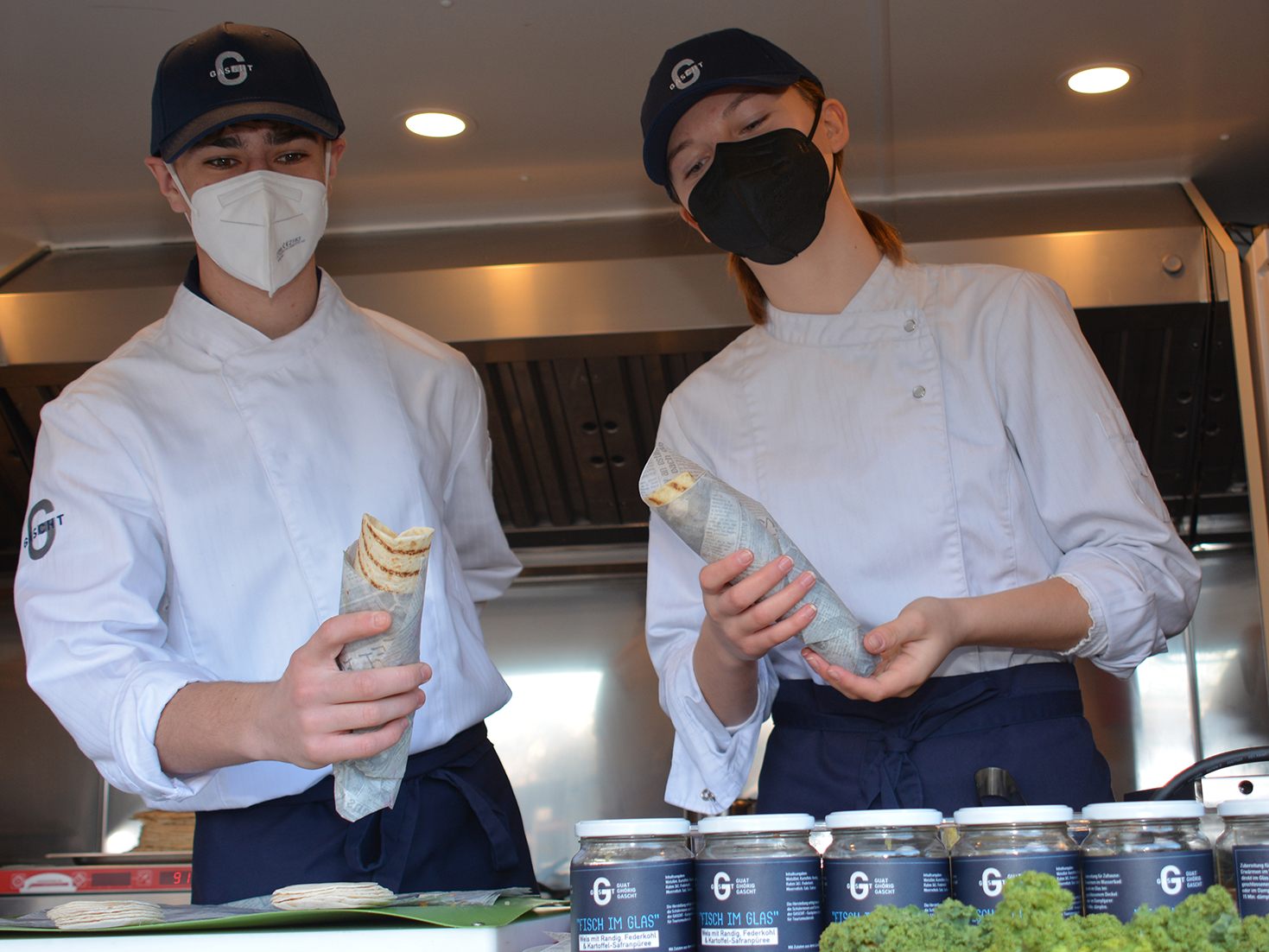 Erfolgreiche Premiere des GASCHT-Foodtrucks.