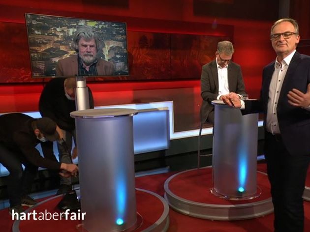 Panne bei "Hart aber fair". Panne bei "Hart aber fair".
