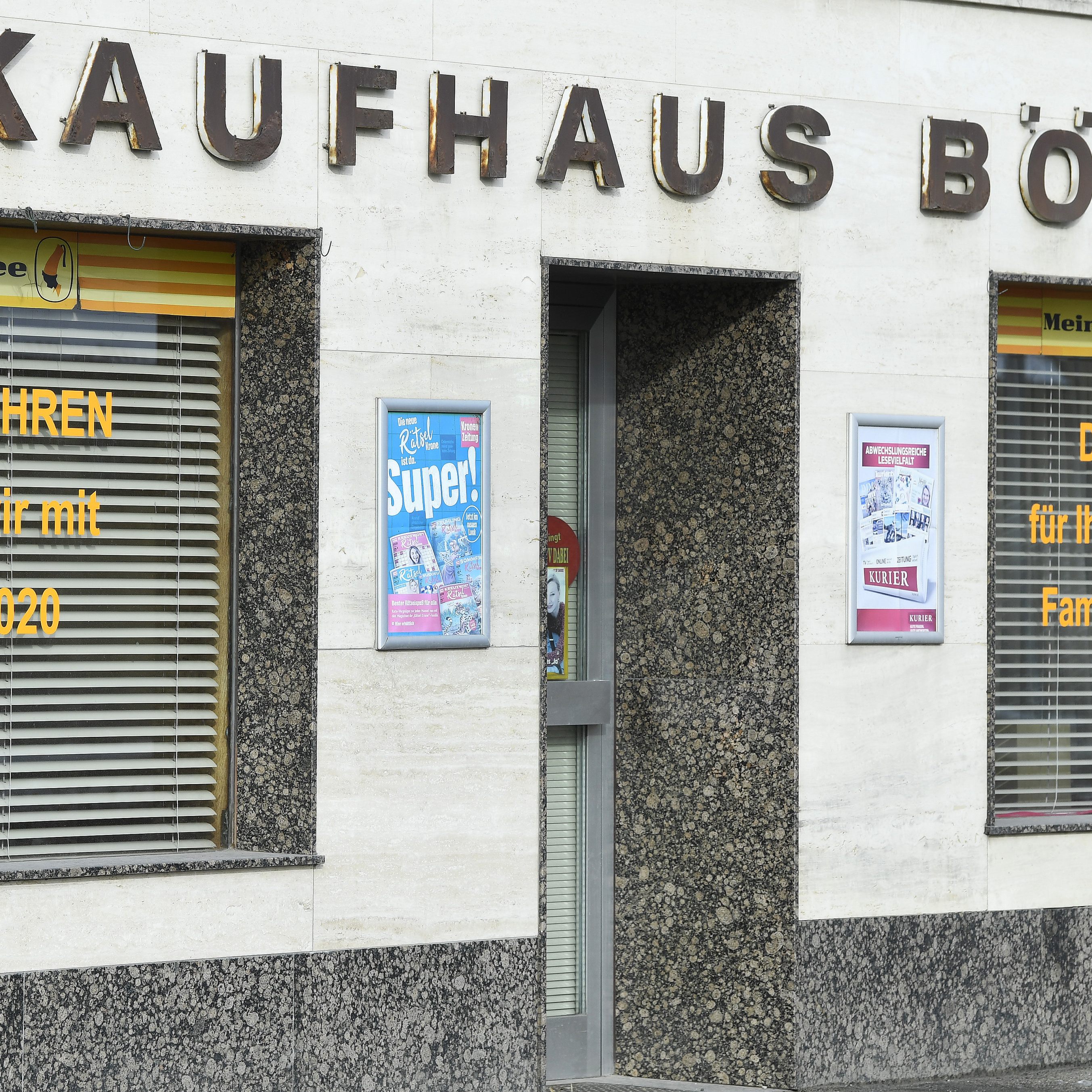 Das Kaufhaus Österreich stellte vor kurzem seinen Betrieb ein.