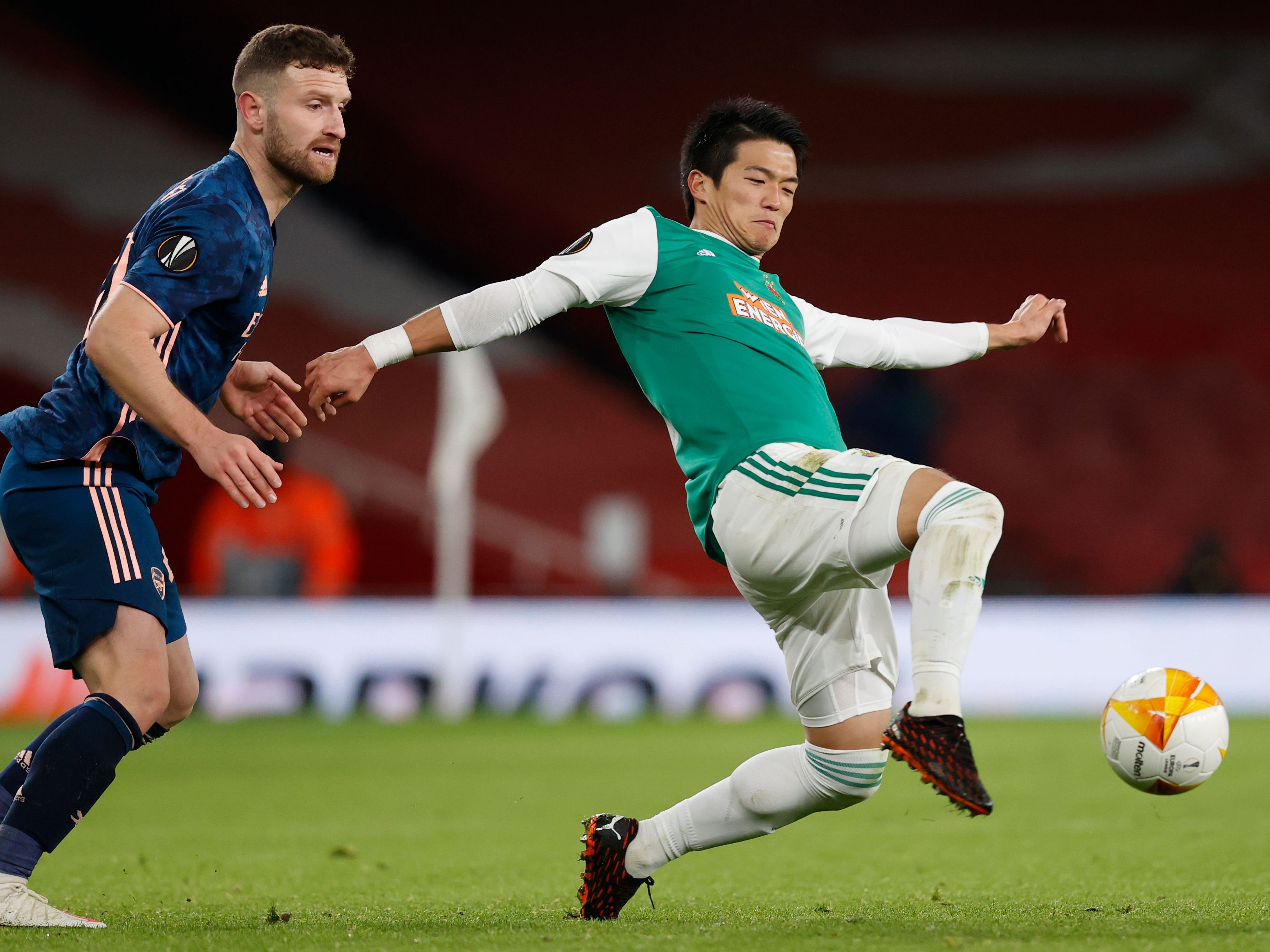 Kitagawa (r) fällt verletzt aus.