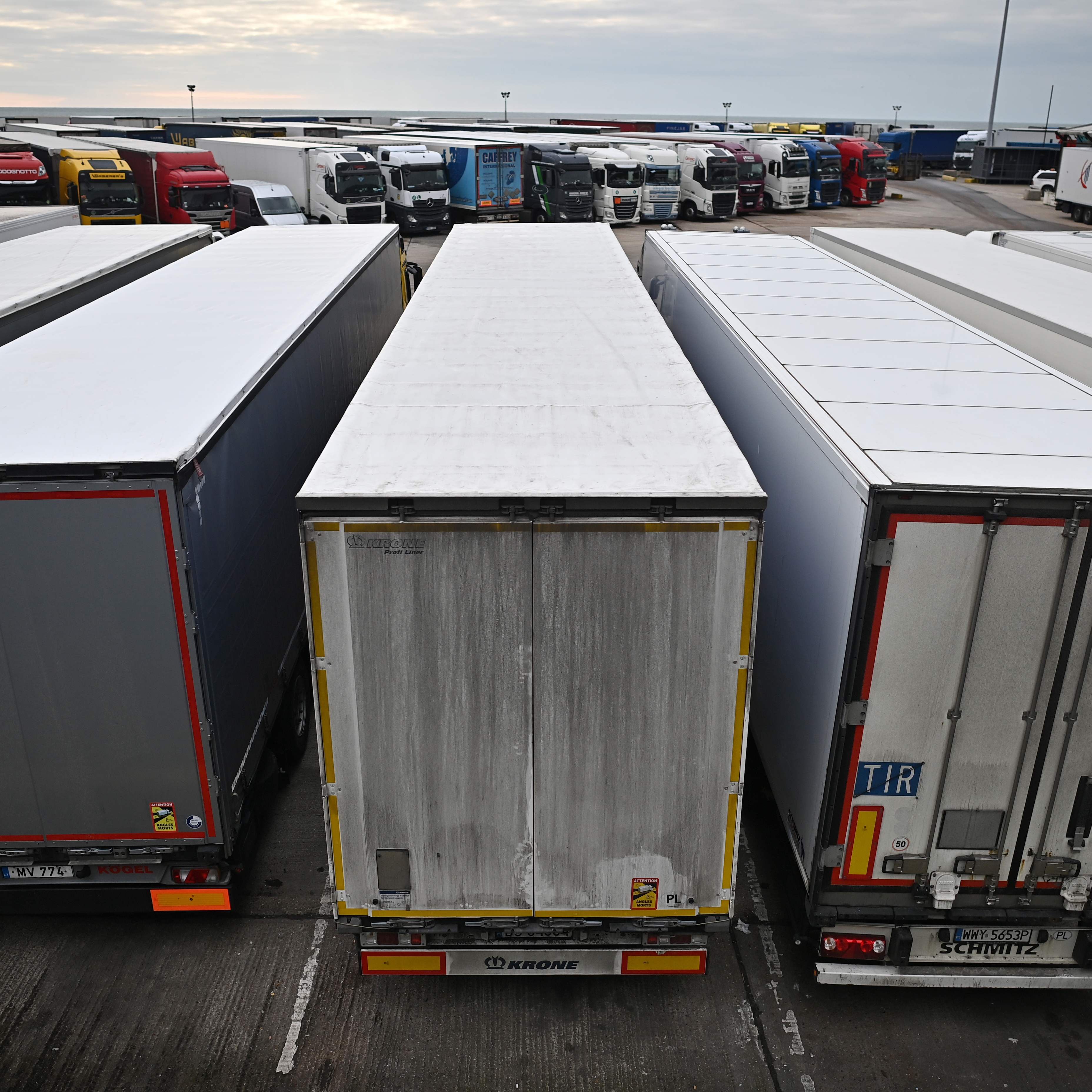 Der Straßengüterverkehr hat sich beinahe wieder komplett erholt.