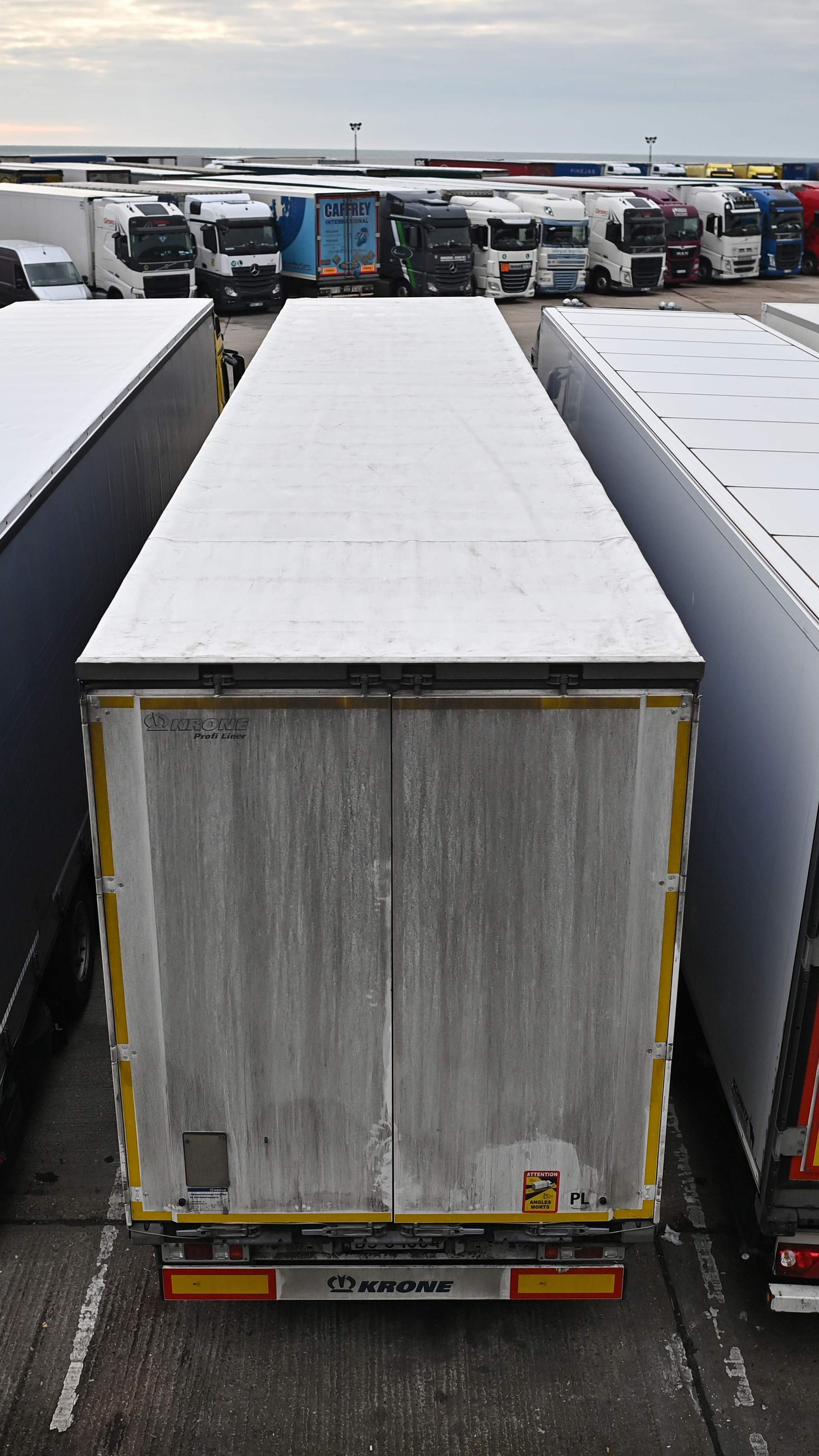 Der Straßengüterverkehr hat sich beinahe wieder komplett erholt.