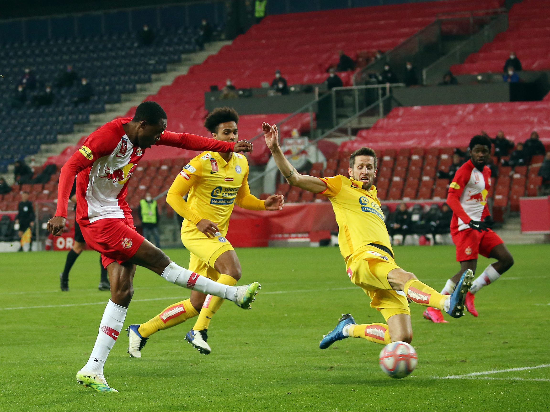 Salzburg spielte gegen die Wiener Austria wieder zu Null.
