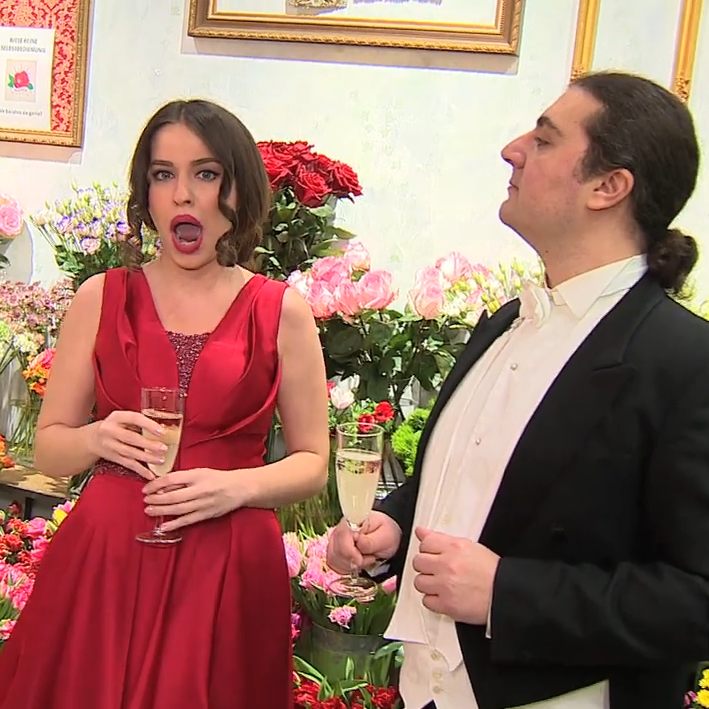 Die Singenden Blumenboten sollen etwas Freude in den Coronatrott bringen.