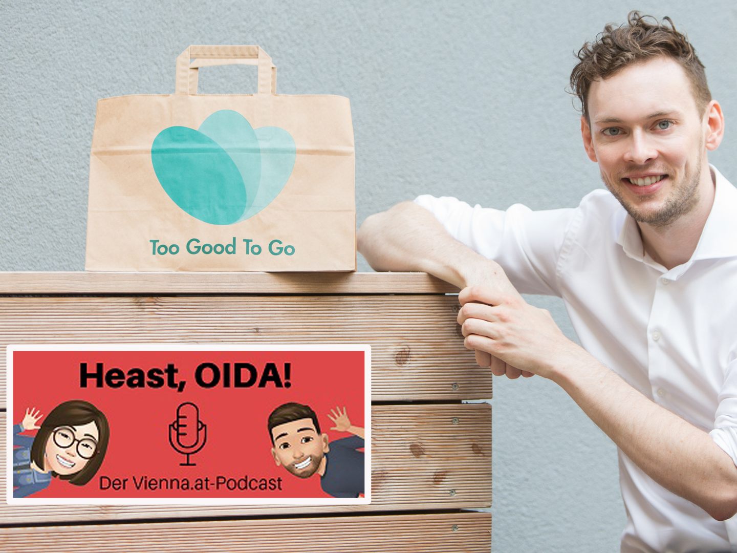 Too-Good-to-Go Country Manager Strasser ist auch im Vienna.at-Podcast zu hören. Too-Good-to-Go Country Manager Strasser ist auch im Vienna.at-Podcast zu hören.