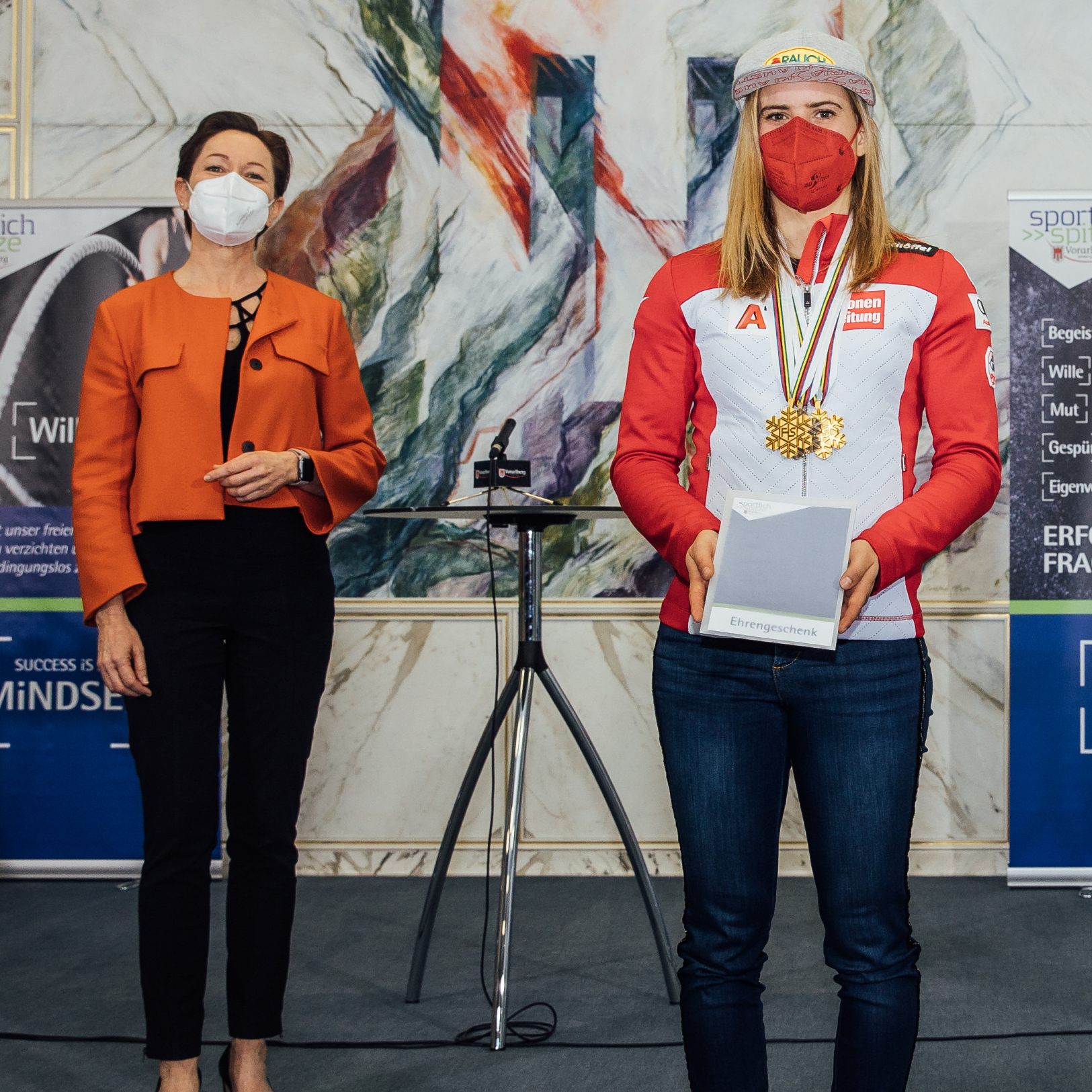 Empfang für Liensberger