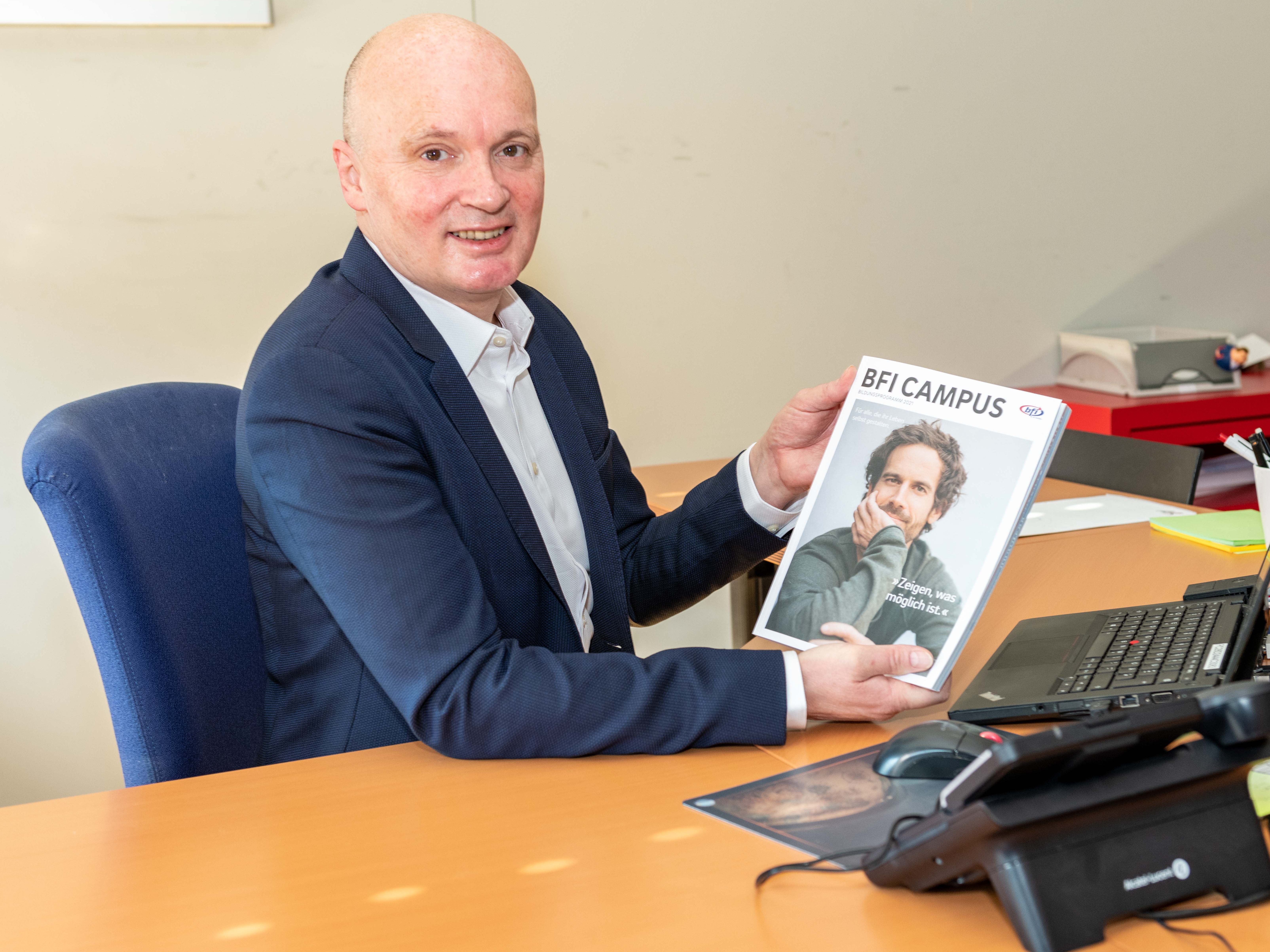 Der gebürtige Oberösterreicher Horst Stürmer wird mit 1. April 2021 Geschäftsführer des BFI der AK Vorarlberg.