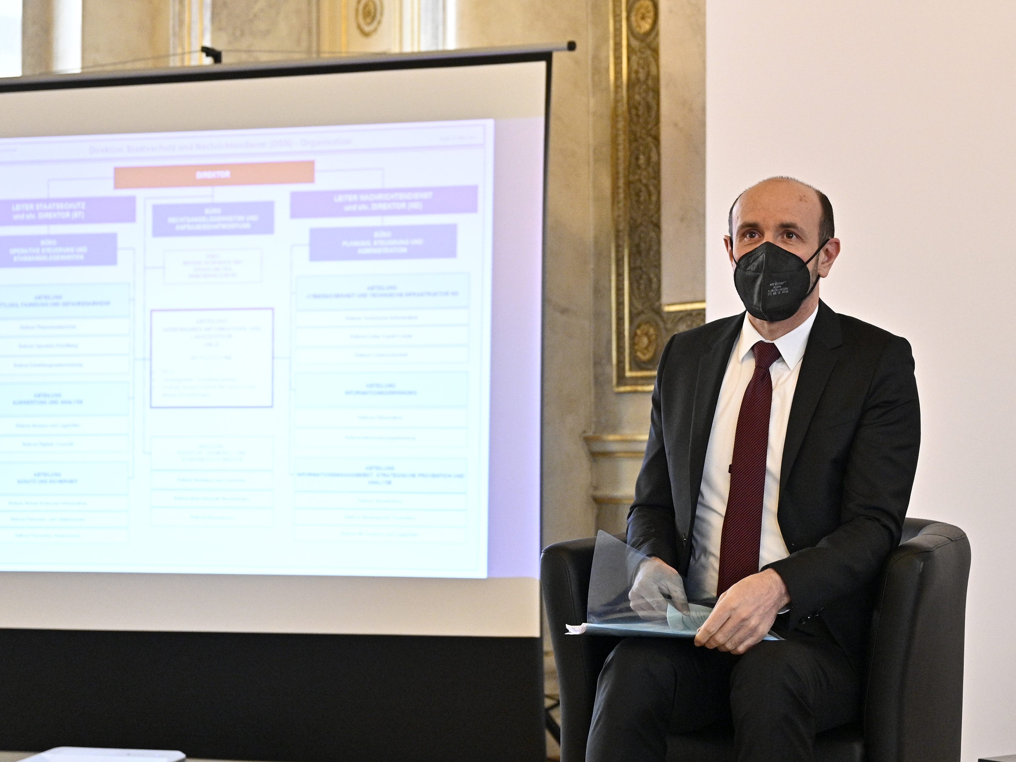 Der Generaldirektor für Öffentliche Sicherheit, Franz Ruf, erzählte am Dienstag von den neuen Jobs im Rahmen der BVT-Reform.