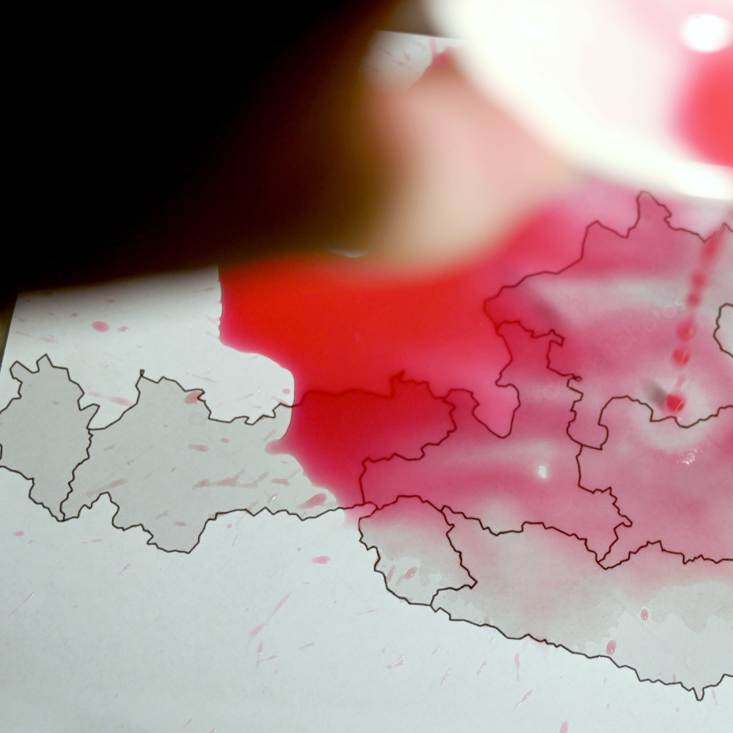 Nur Vorarlberg ist nicht rot