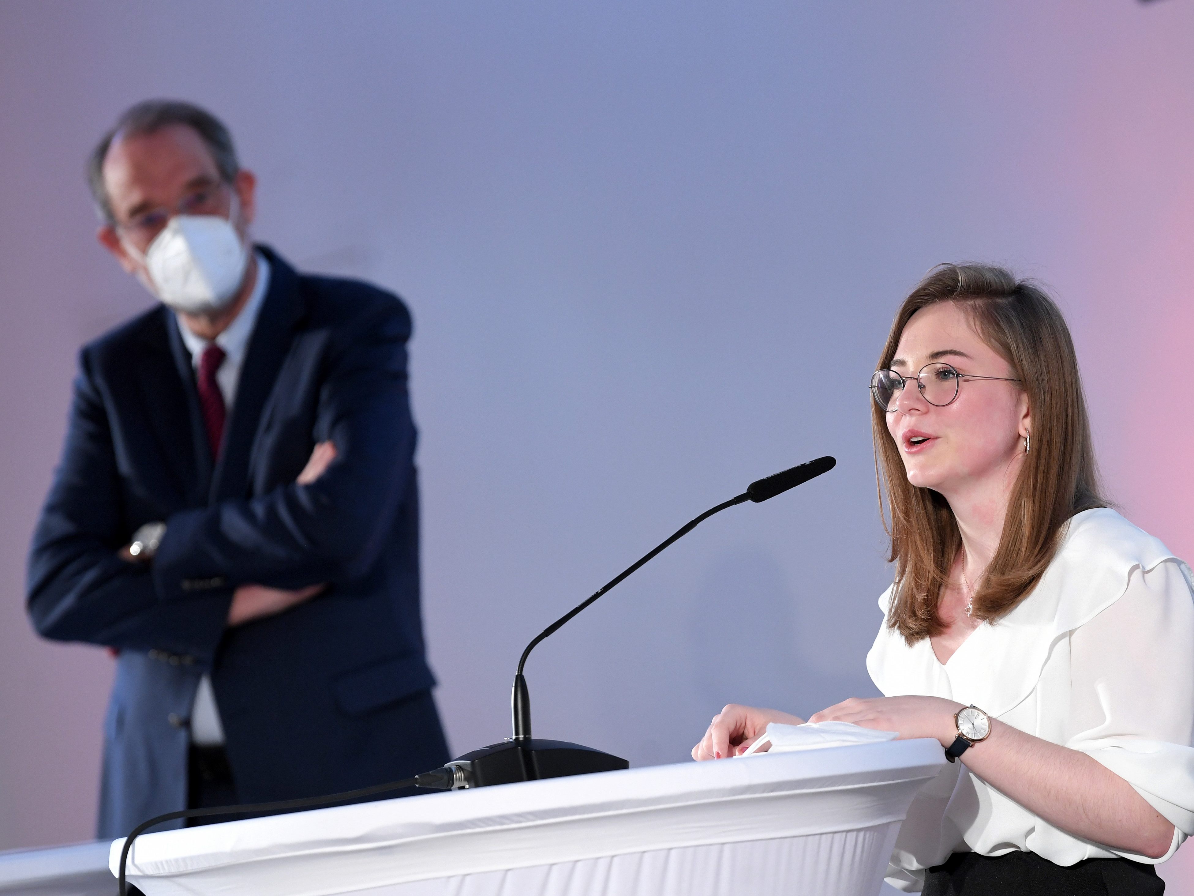 PK zum Maßnahmenpaket für die Abschlussklassen 2021.