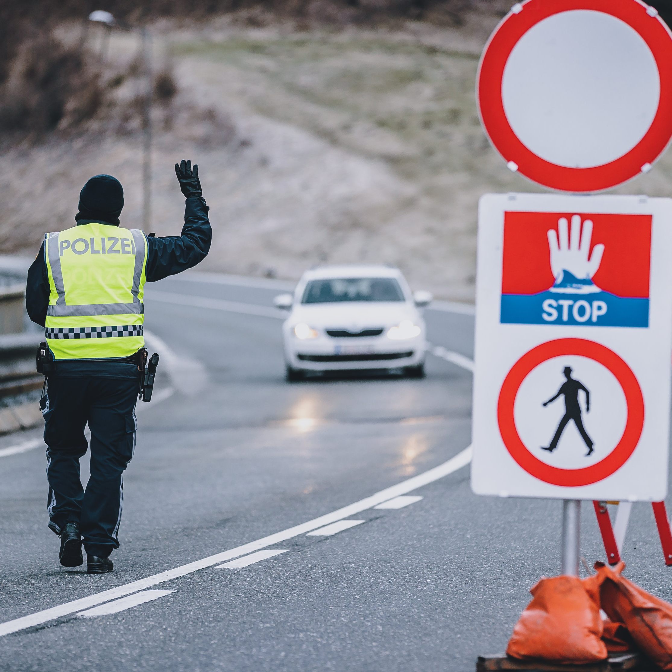 Ausfahrt aus Radstadt und Bad Hofgastein nur mehr mit negativem Coronatest.