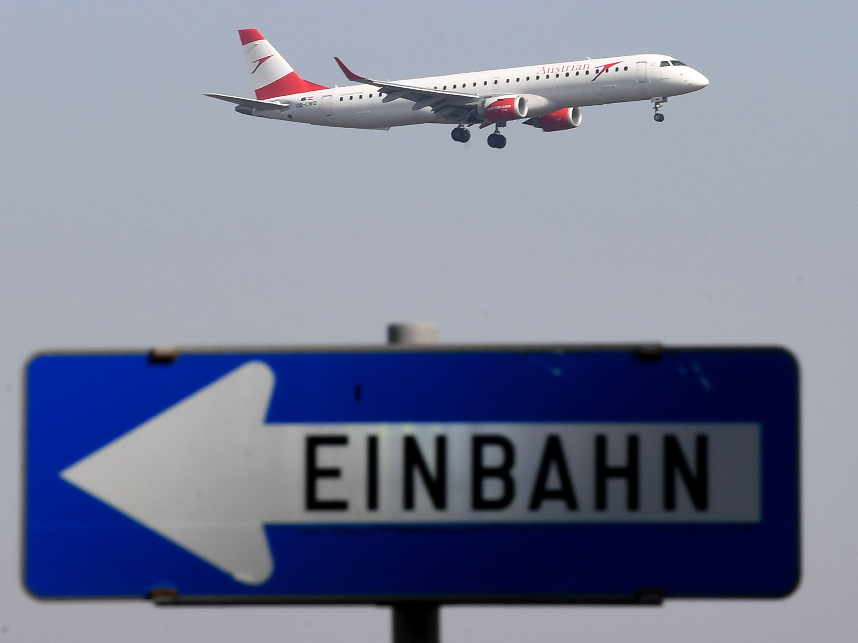Während des Corona-bedingten Landeverbots war die Austrian Airlines in nur eine Richtung mit Passagieren unterwegs.