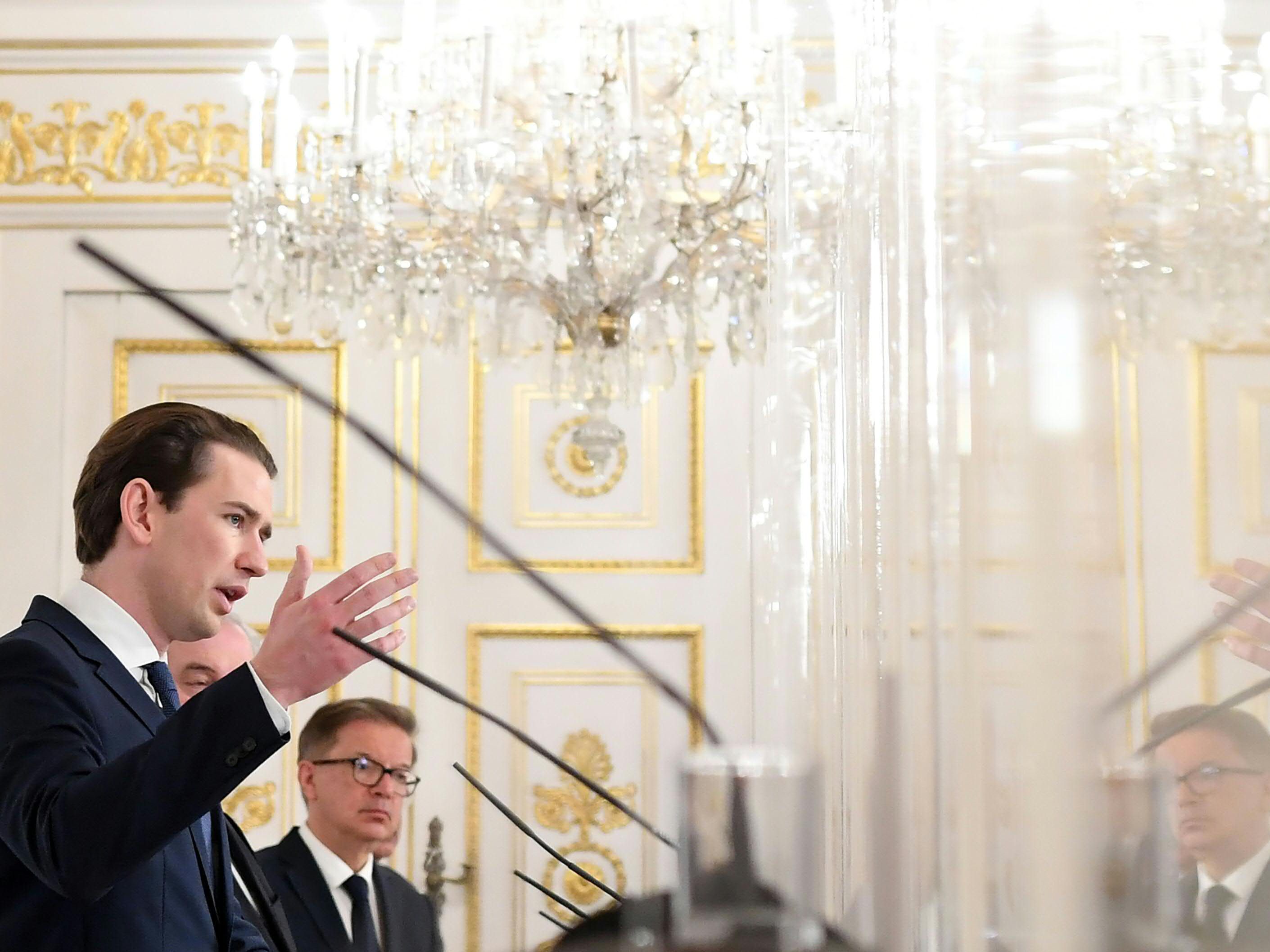 Bundeskanzler Kurz animiert die Bundesländer zu mehr Tempo bei den Coronavirus-Impfungen. Bundeskanzler Kurz animiert die Bundesländer zu mehr Tempo bei den Coronavirus-Impfungen.