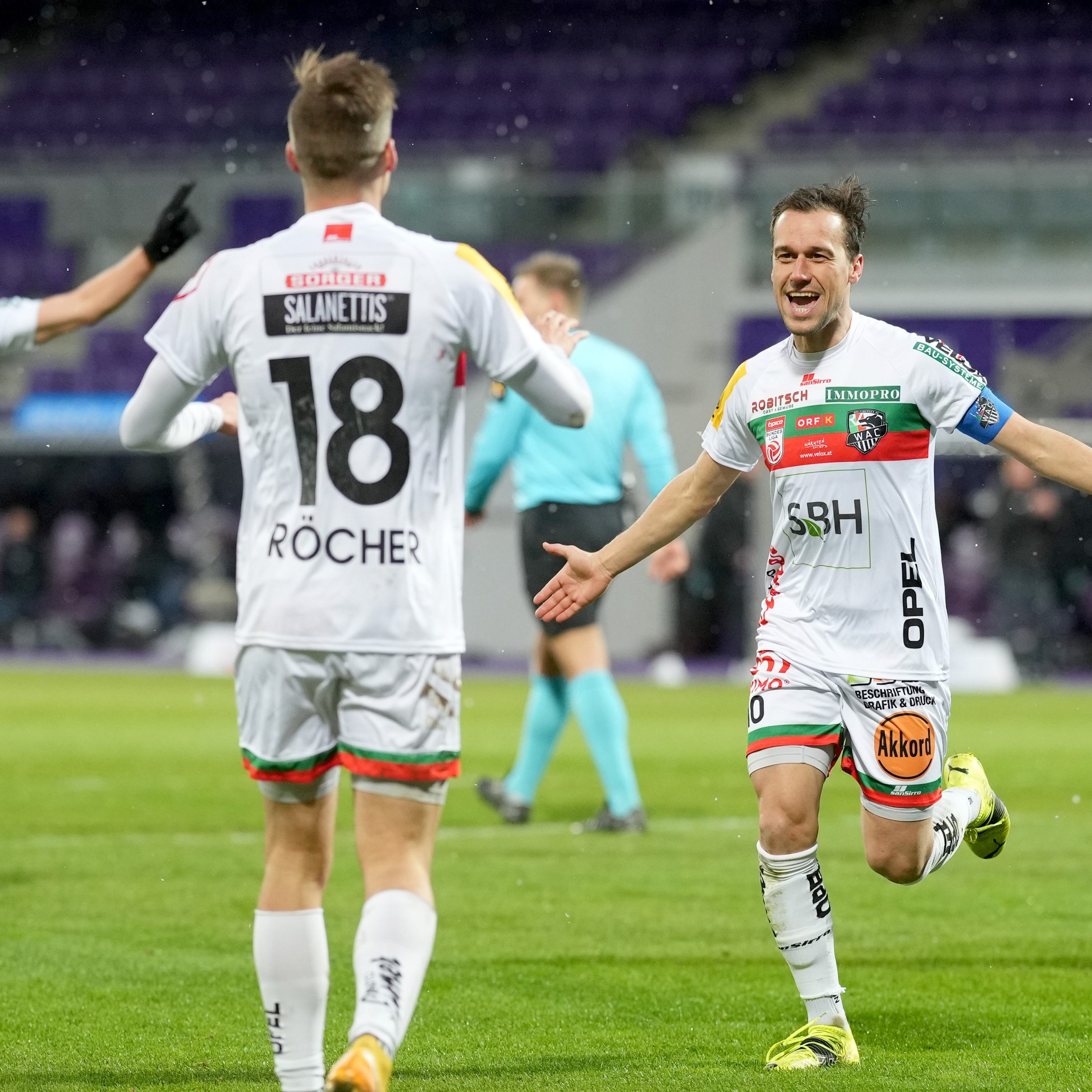 Der WAC war in seinen Aktionen deutlich präziser als die Wiener Austria.