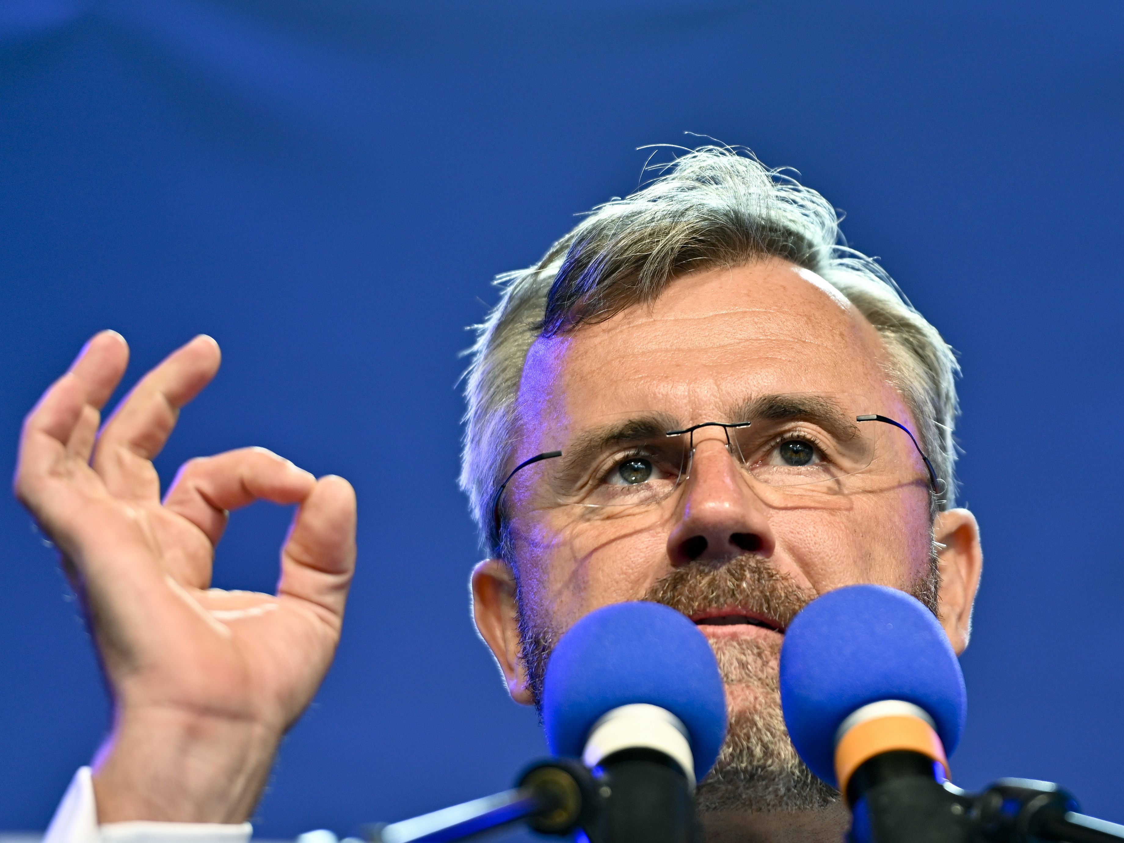 Laut Hofer habe die Regierung die Bevölkerung angelogen.