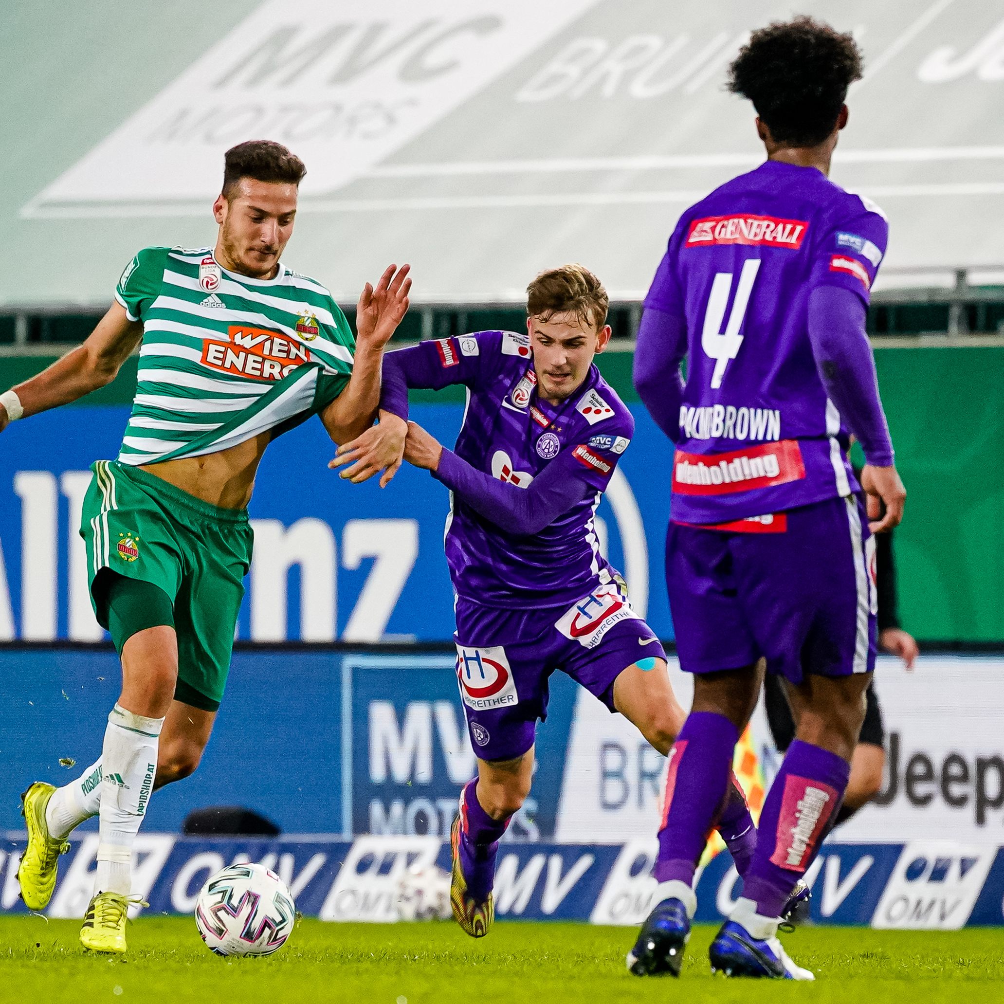 LIVE-Ticker zum Wiener Derby zwischen Austria und Rapid ab 17.00 Uhr.