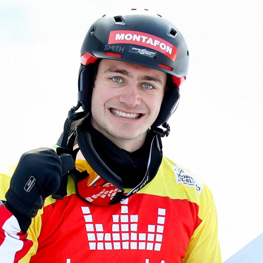 Alessandro Hämmerles (im Bild) einziger Konkurrent Grondin muss zumindest Zweiter werden, um noch Chance zu haben.