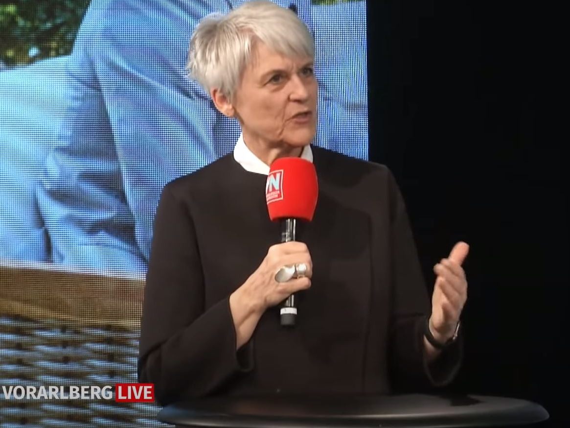 Adelsexpertin Lisbeth Bischoff bei "Vorarlberg Live".