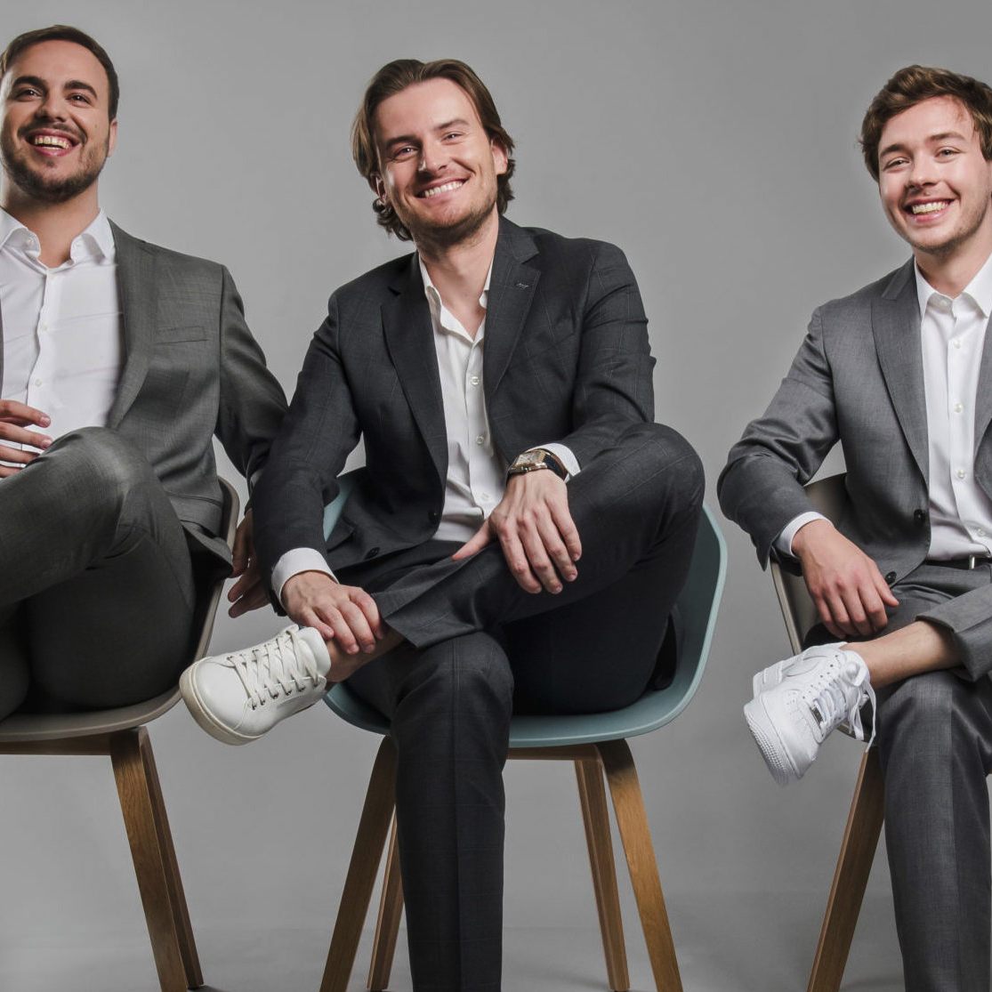 Die drei Bitpanda-Gründer