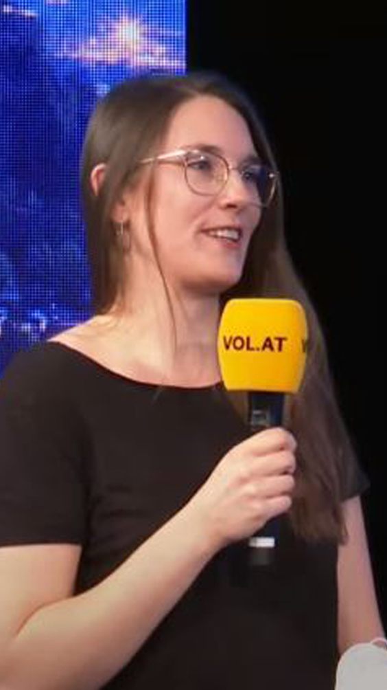 Corinna Peter von der Jungen Kirche Vorarlberg.