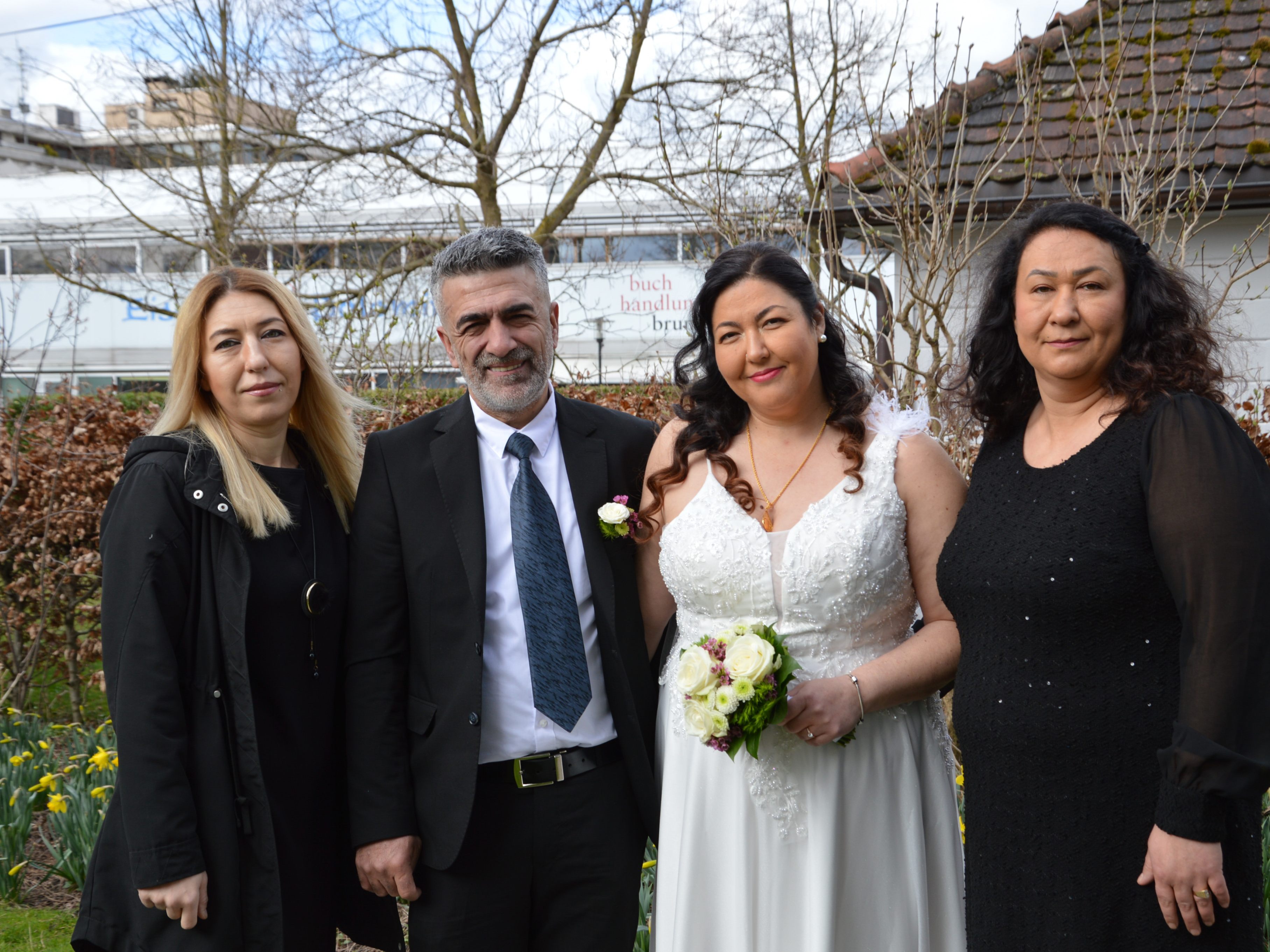 Ayse Bozbiyik und Ferdun Harmanci haben geheiratet.