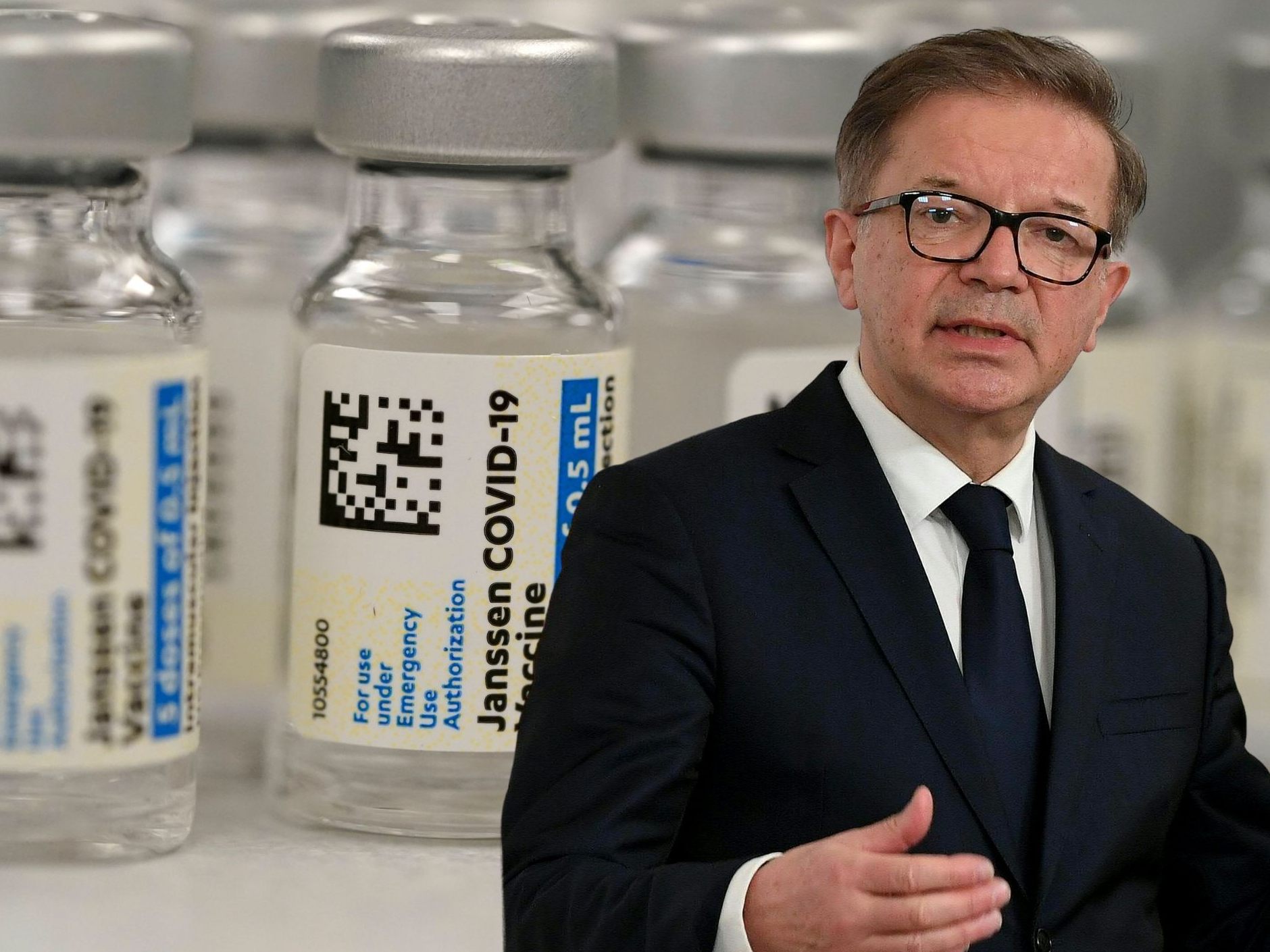Am Donnerstag wurde auch der Impfstoff von Johnson & Johnson zugelassen. Am Donnerstag wurde auch der Impfstoff von Johnson & Johnson zugelassen.