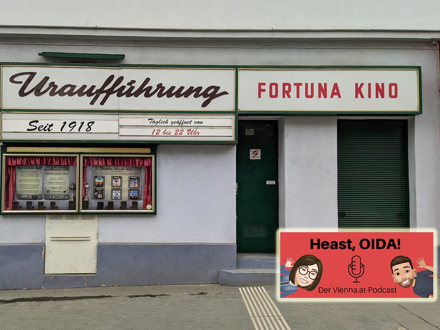 Das Fortuna Kino in Wien-Favoriten ist kurz vor dem Zusperren.