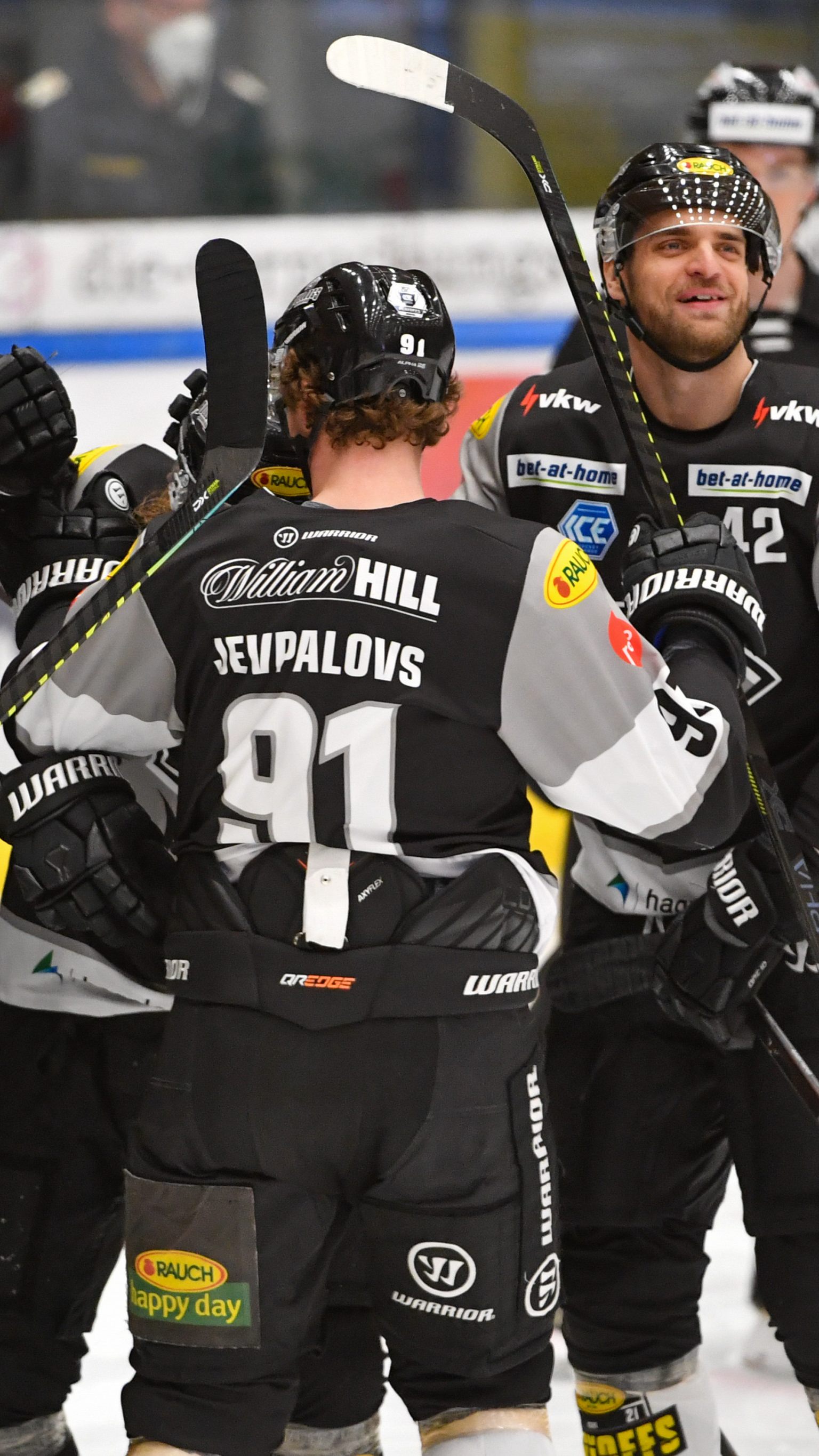 Die Bulldogs hatten auch in Spiel 2 Grund zu jubeln.