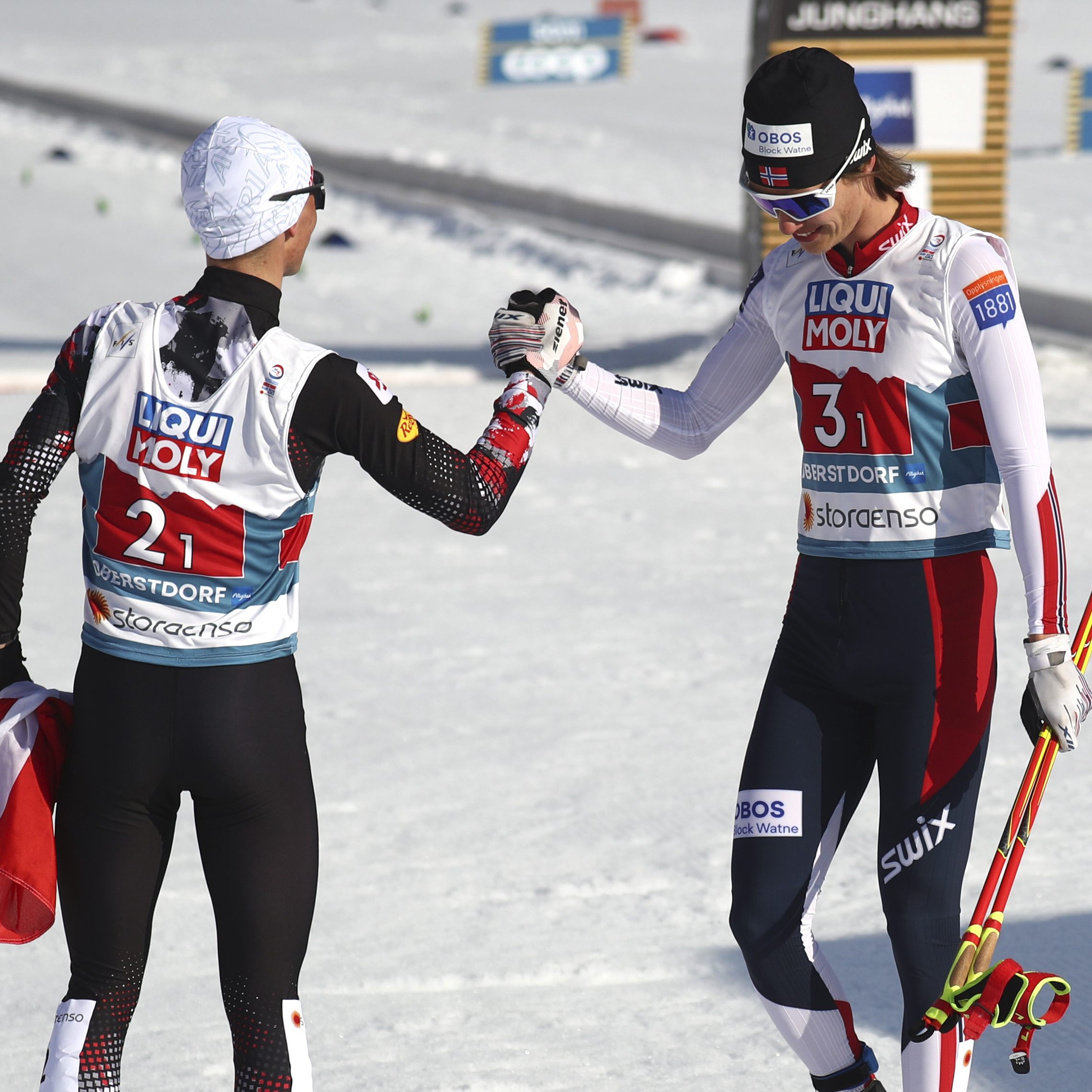 19-jähriger Lamparter verlässt Oberstdorf als Doppelweltmeister