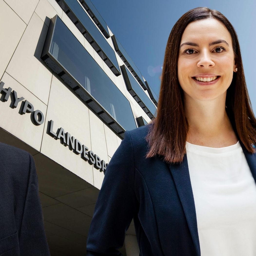 Sabine Nigsch (r.) und Stephan Modler (l.) übernehmen die Marketing-Agenden bei der Hypo Vorarlberg.