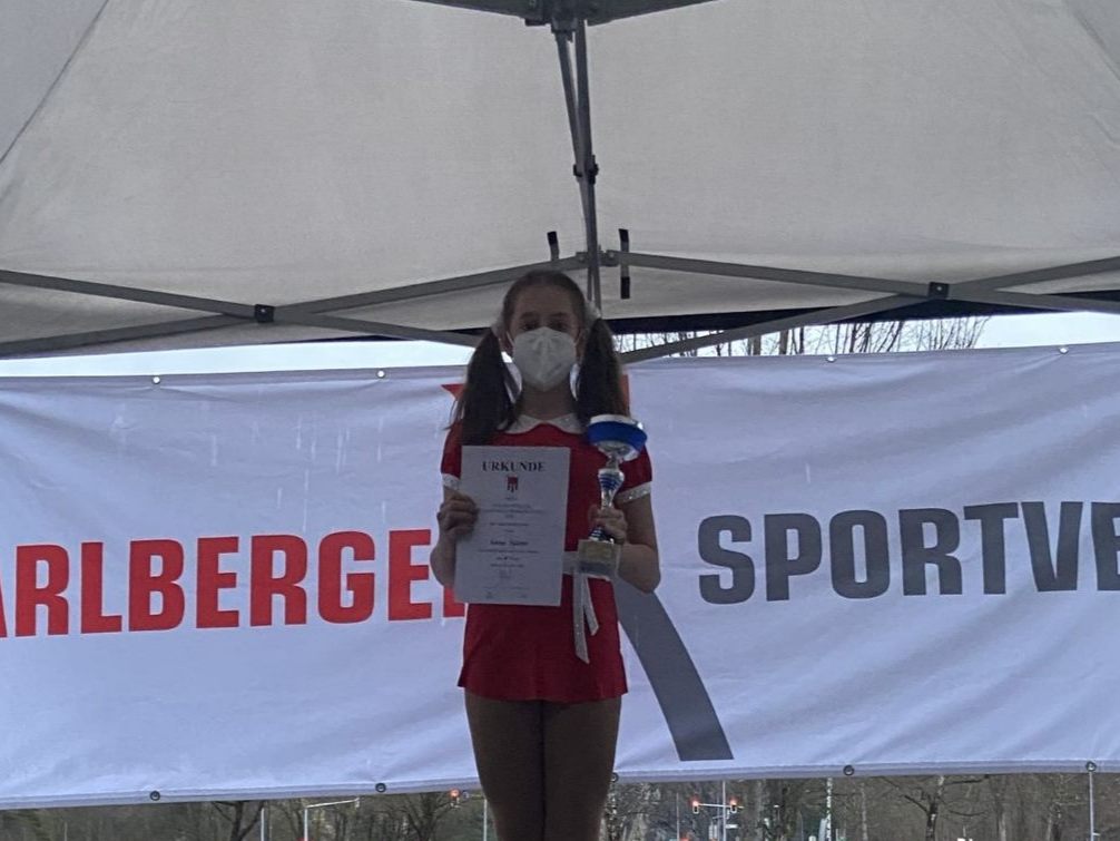 Anna Salzer bei der Landesmeisterschaft 2021