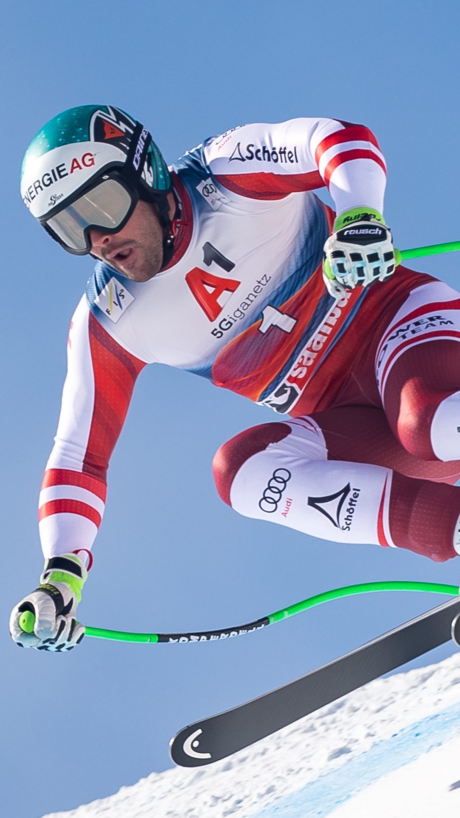 Doppelweltmeister Vincent Kriechmayr hat beste Chancen im Super-G die kleine Kristallkugel zu holen.