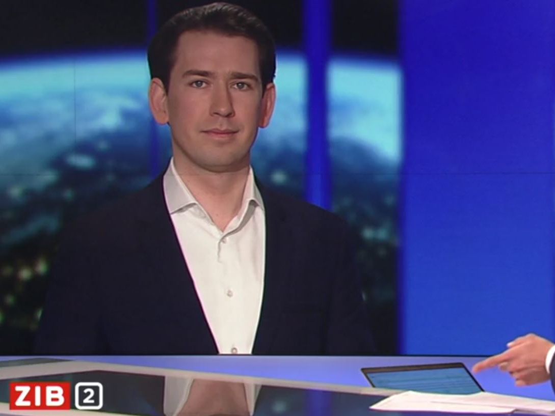 Kanzler Kurz in der "ZIB 2" zum Impfstoff von AstraZeneca Kanzler Kurz in der "ZIB 2" zum Impfstoff von AstraZeneca