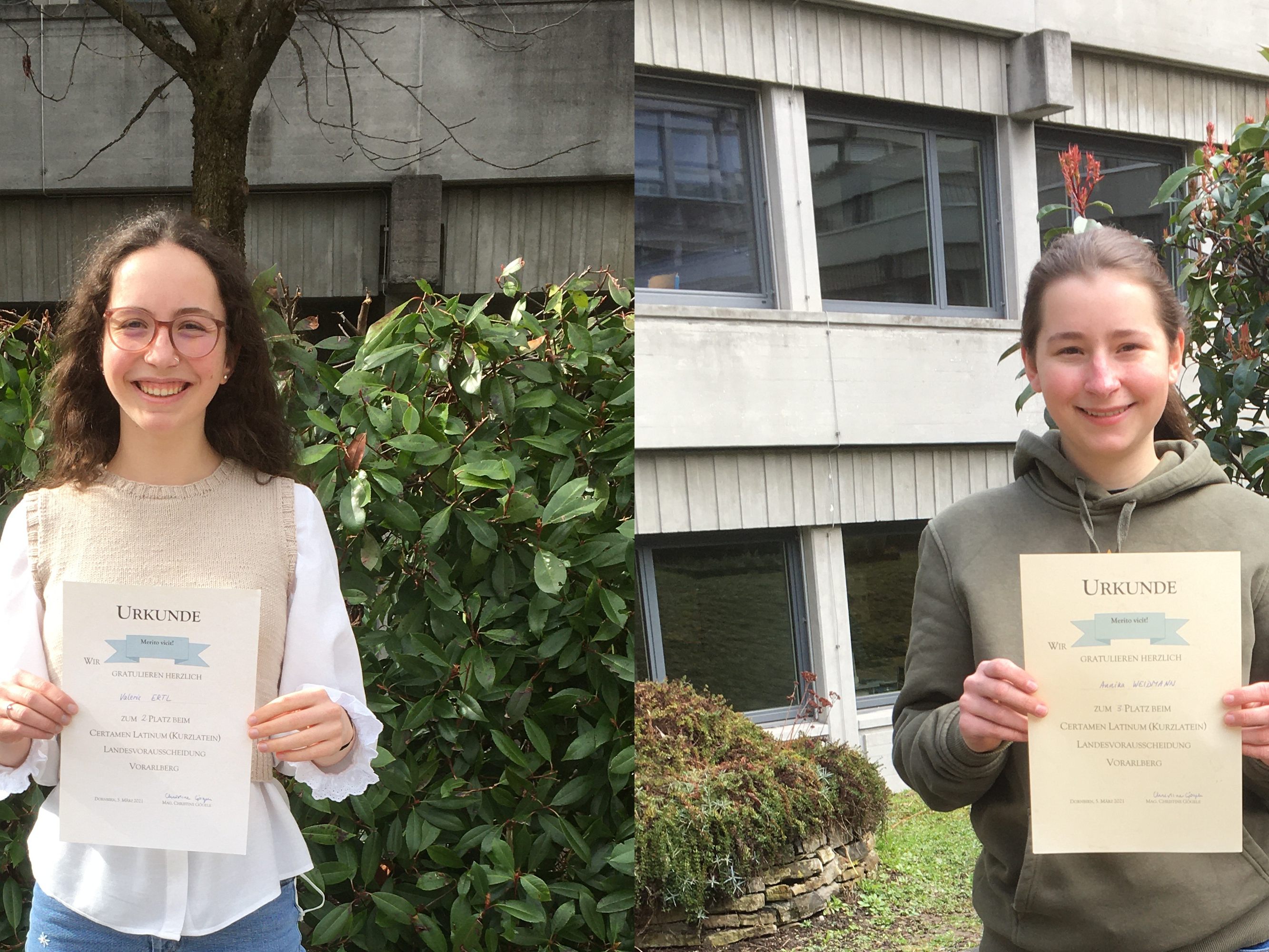 Valerie Ertl und Annika Weidmann Valerie Ertl und Annika Weidmann