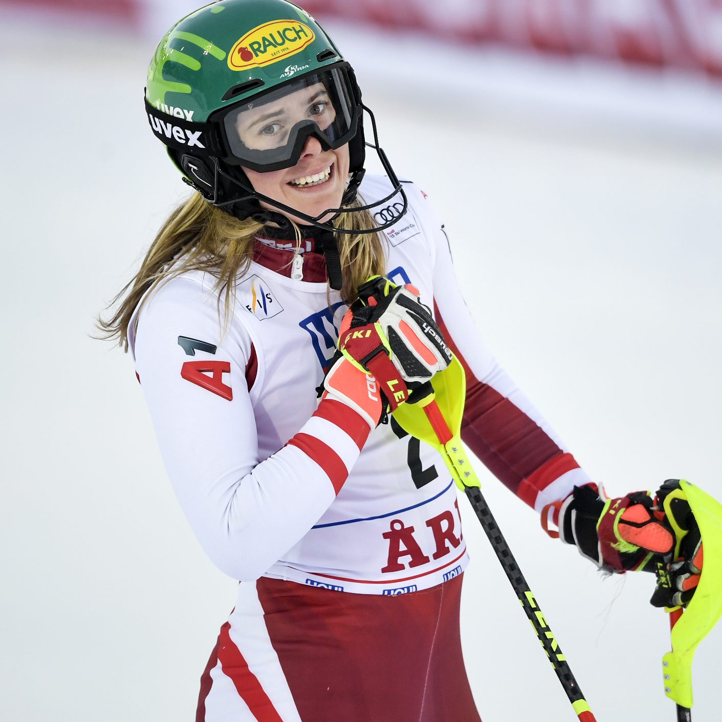 Katharina Liensberger ist ganz nah dran am ersten Sieg im Weltcup.